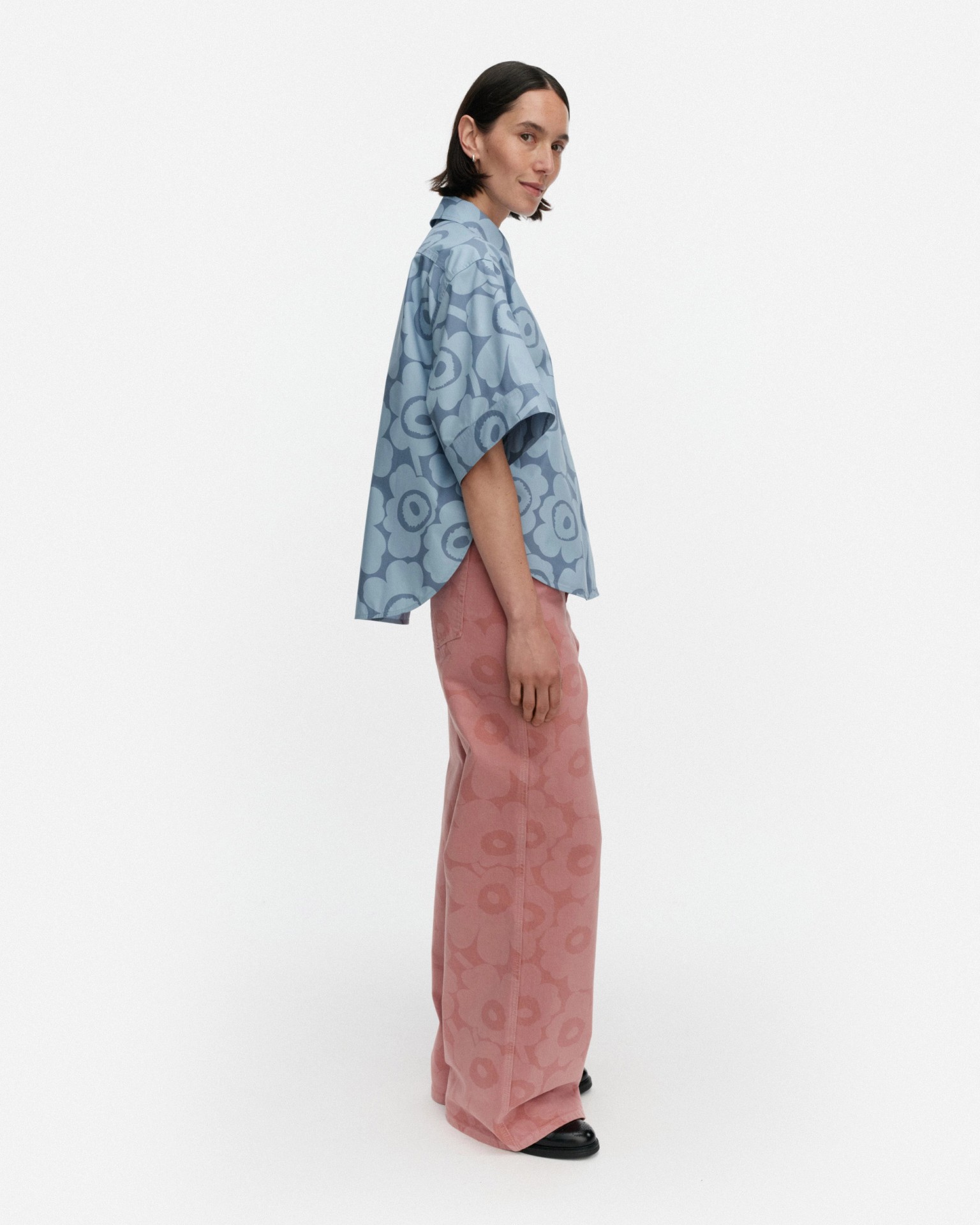 Standardi Unikko, Blouse, light blue, light blue,