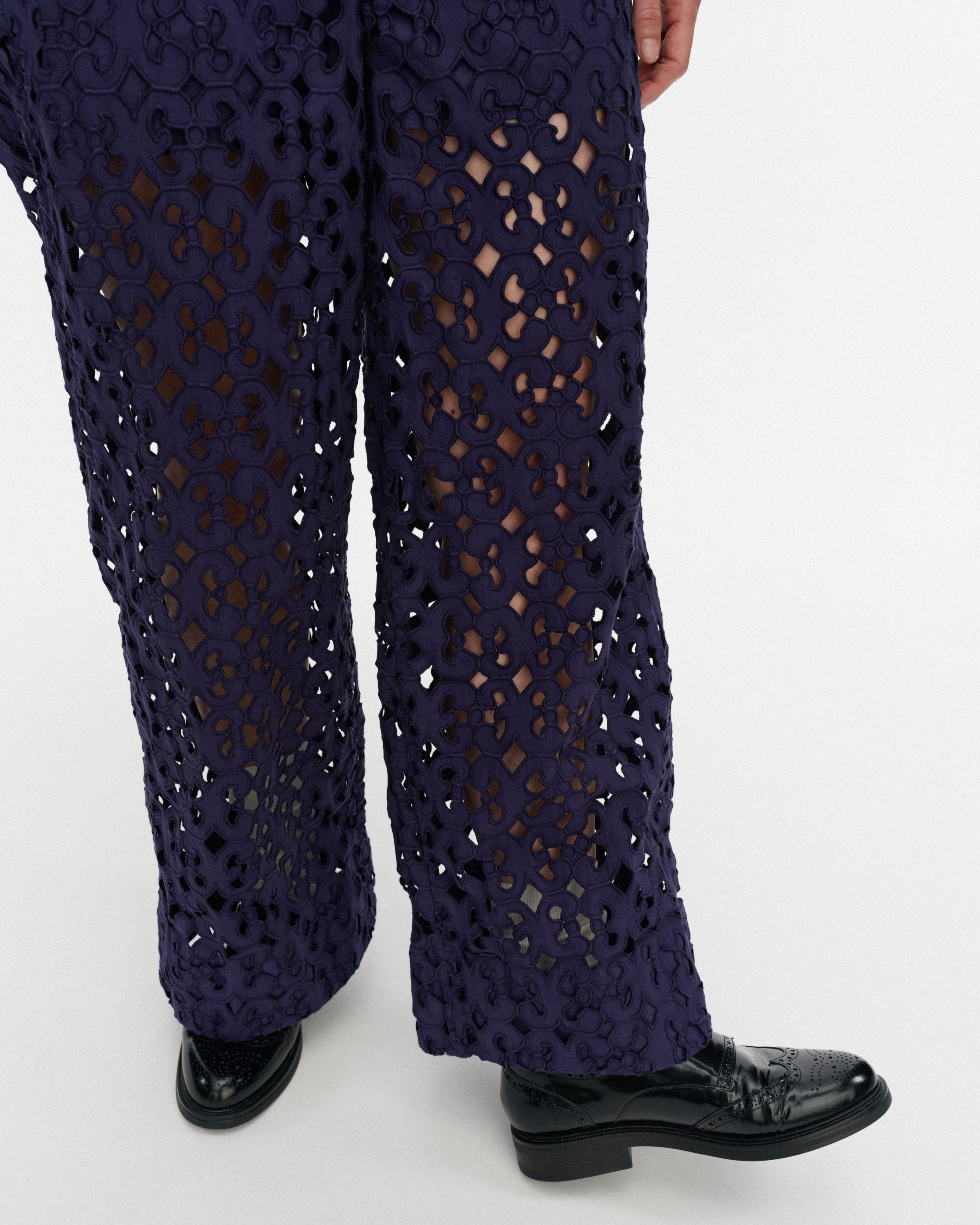 Lados Keidas, Pantalon, bleu foncé,