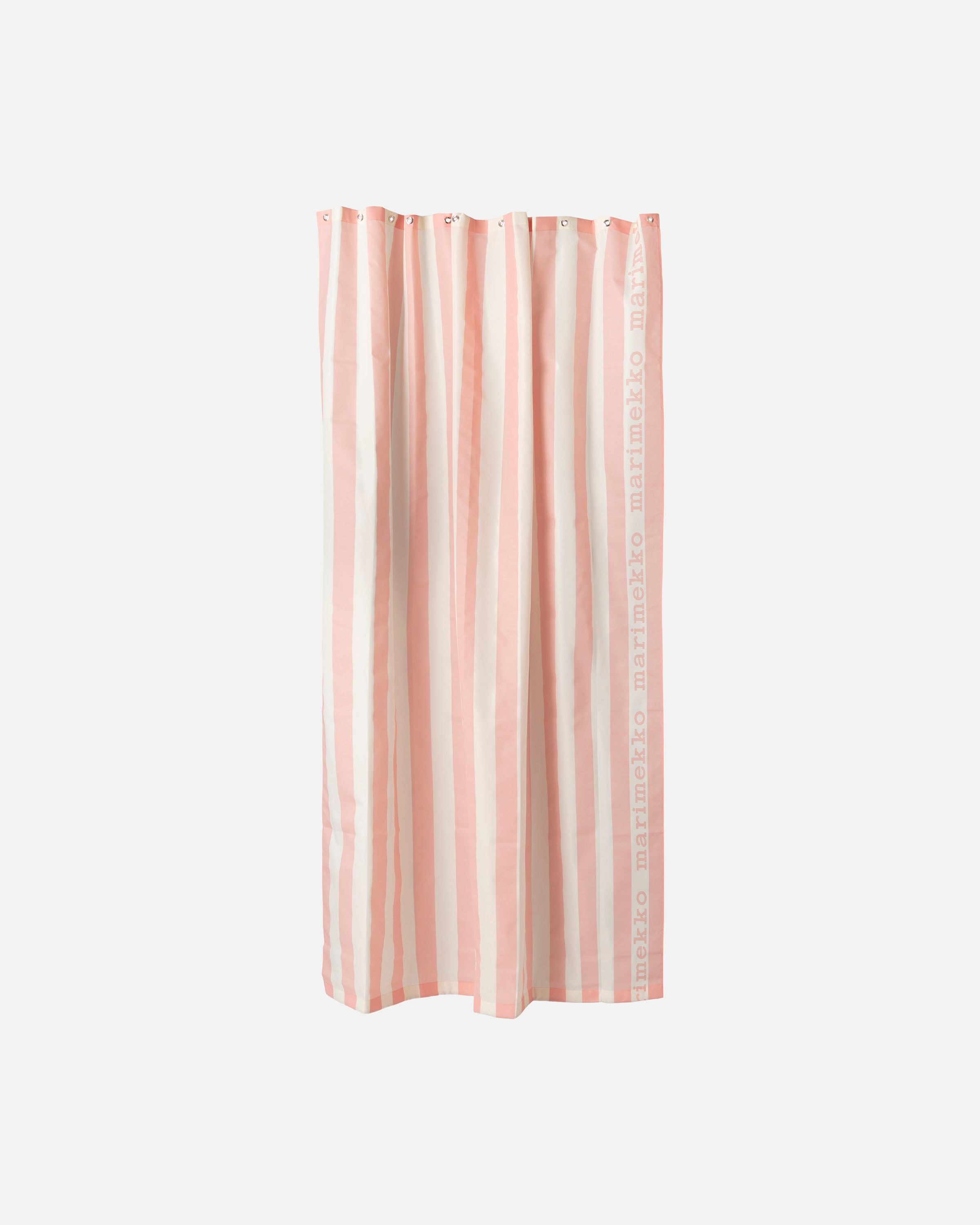 Korsi Shower curtain 180x200 cm pink, off white | Marimekko