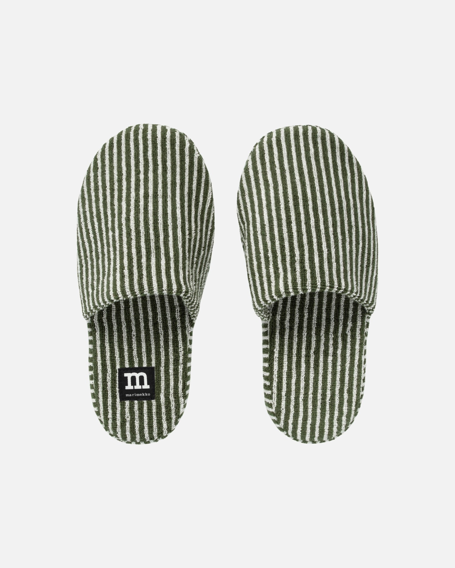 Ilta, Tossut, tummanvihreä, l.valkoinen,