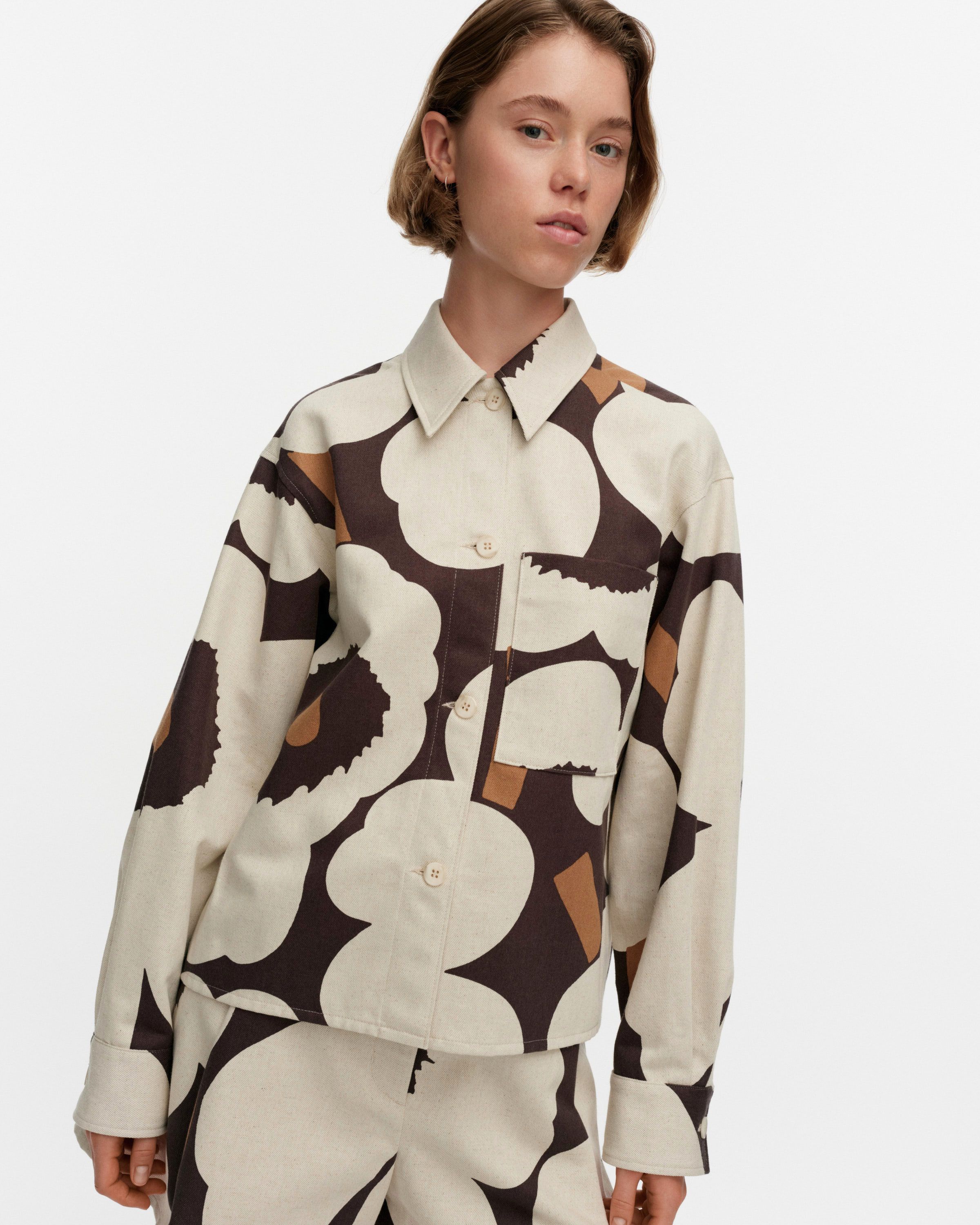 Pilkkoa Unikko Overshirt | Marimekko