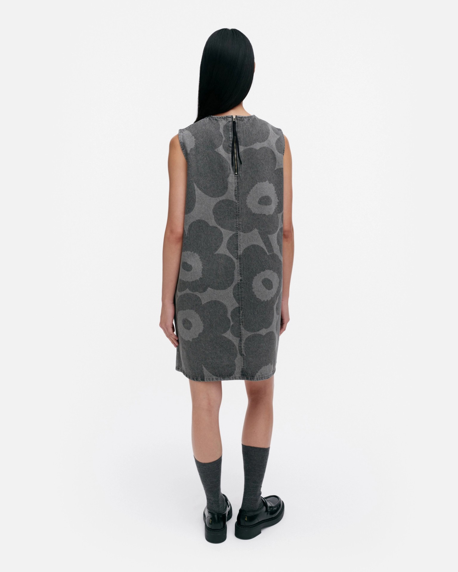 Maridenim Somasti Unikko, Denim dress, light grey,