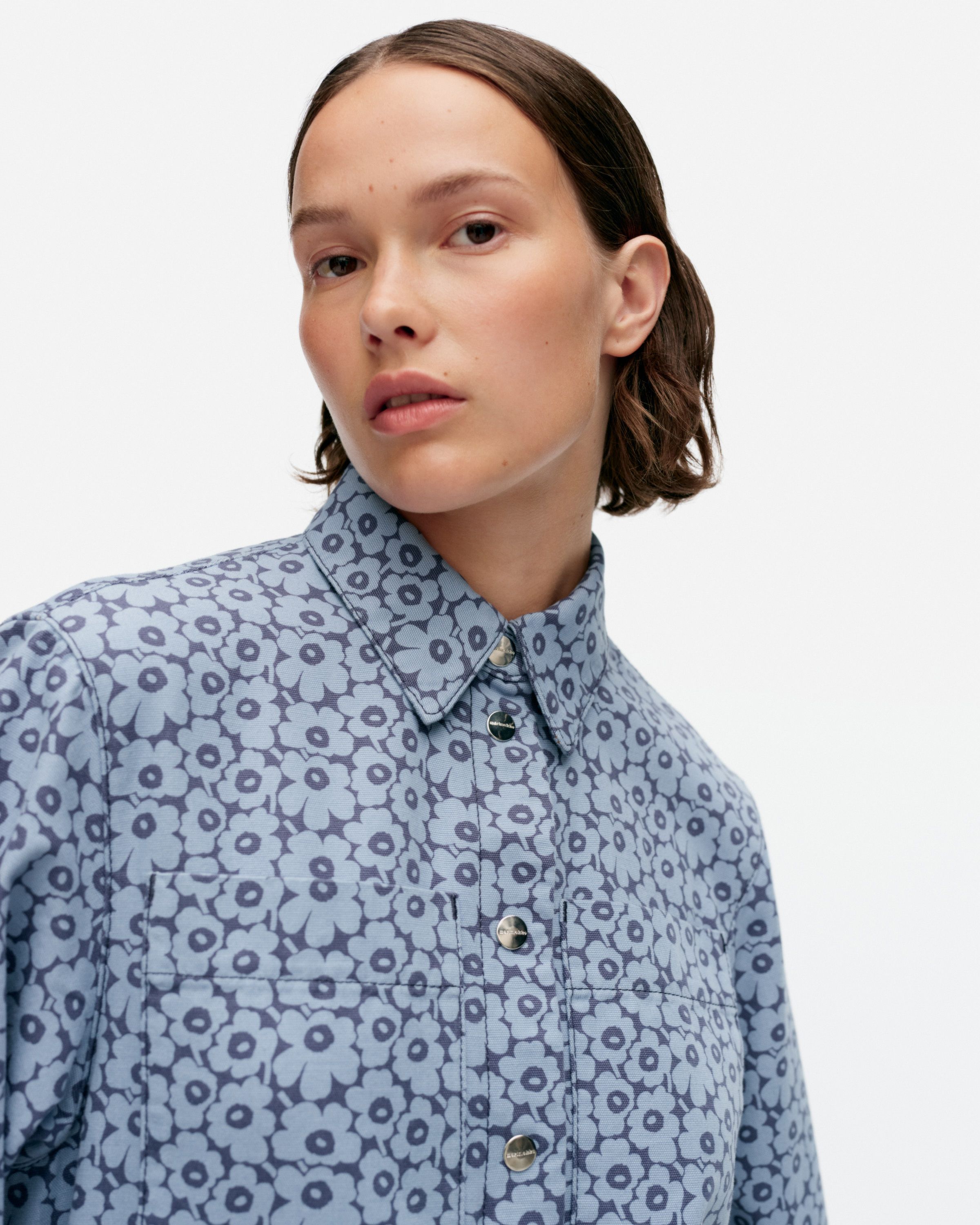 marimekko UNIKKO ジャンプスーツ Kukkein Unikko Cotton jumpsuit | Marimekko