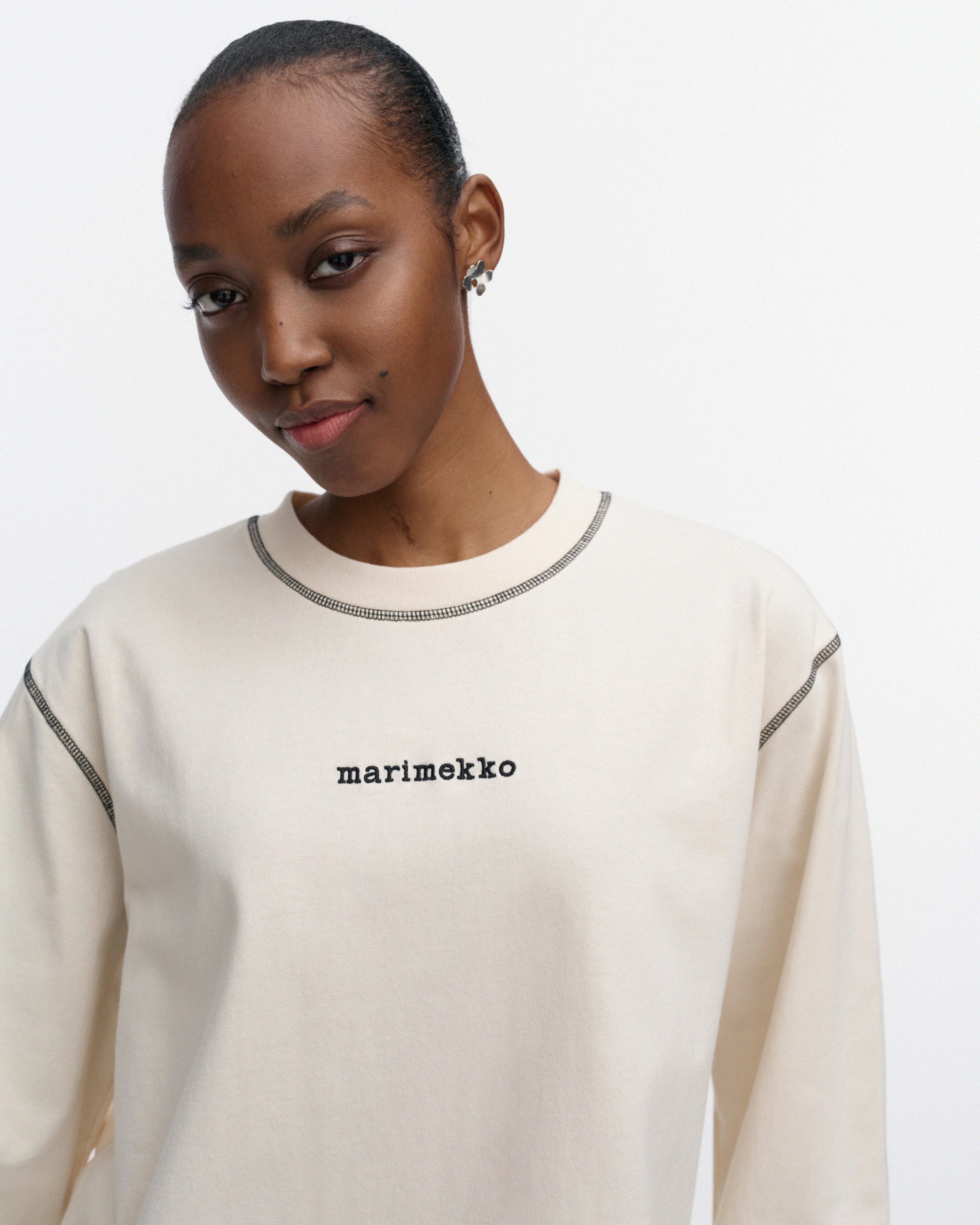 Benkku Logo Placement, Kioski jersey shirt, off white, black,
