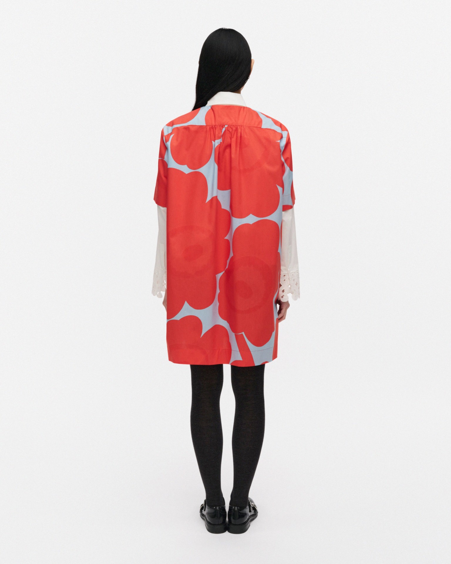 Taitavuus Unikko, Dress, red, light blue,