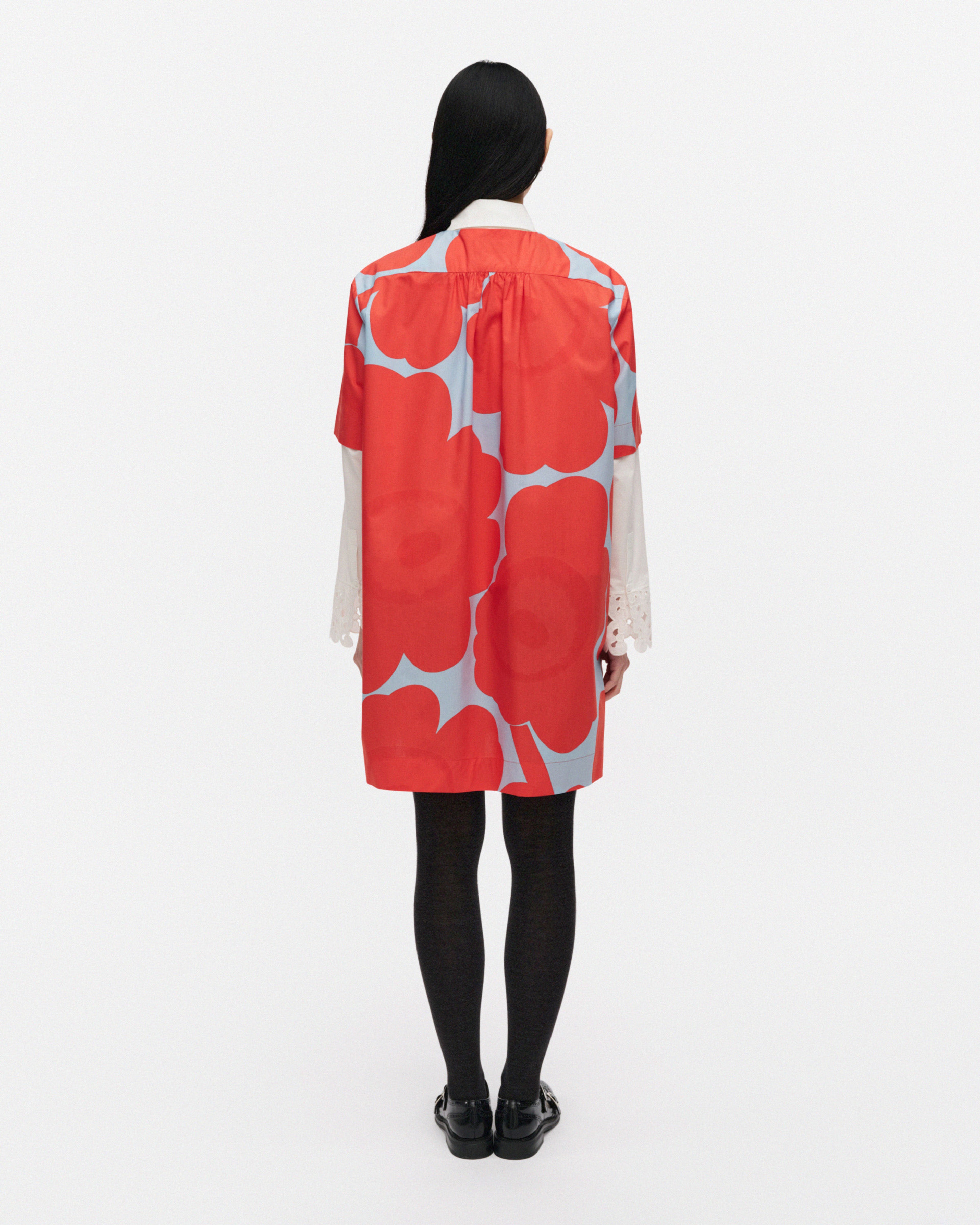 Taitavuus Unikko, Dress, red, light blue,