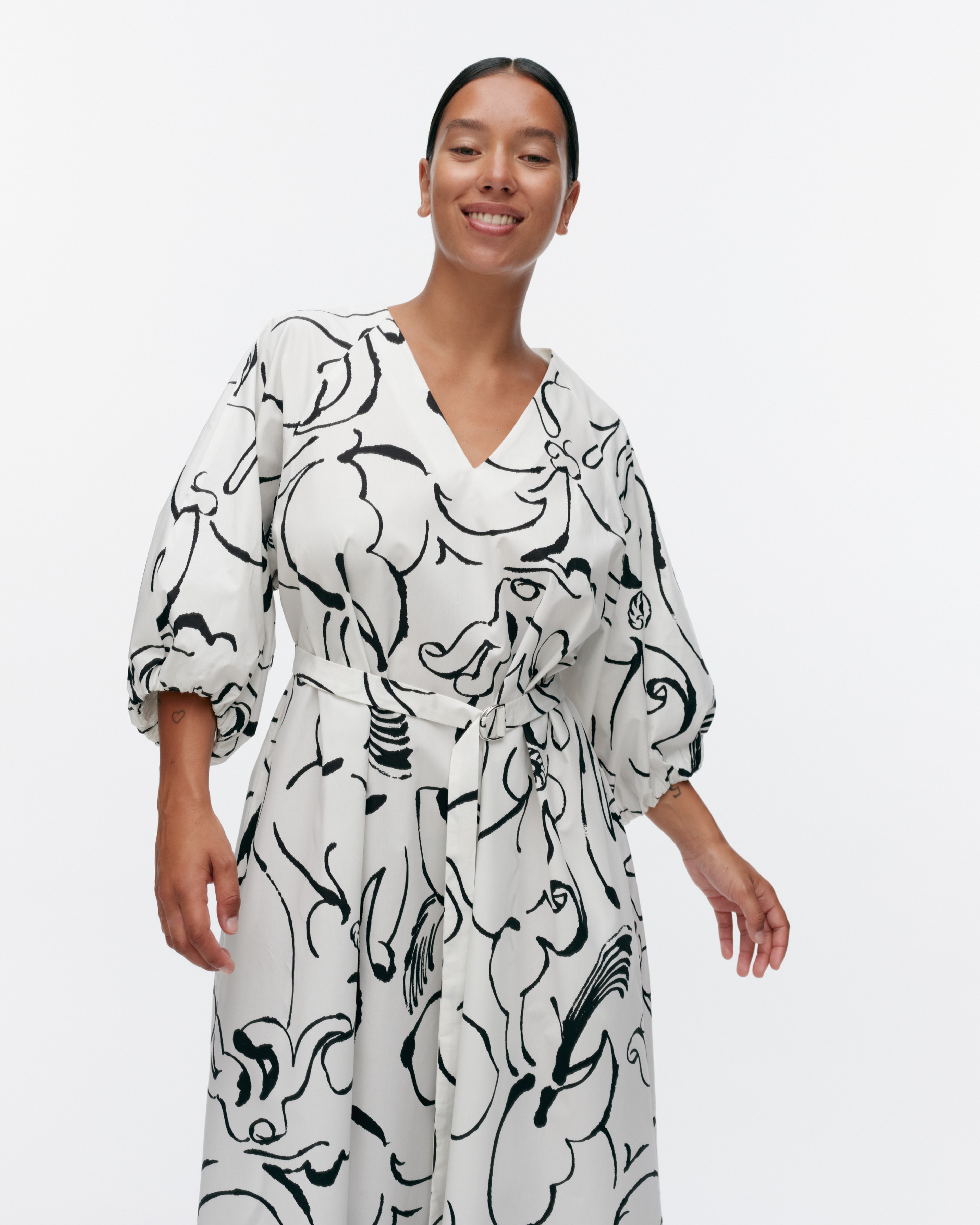 Kimppu Baluns, Dress, off white, black,