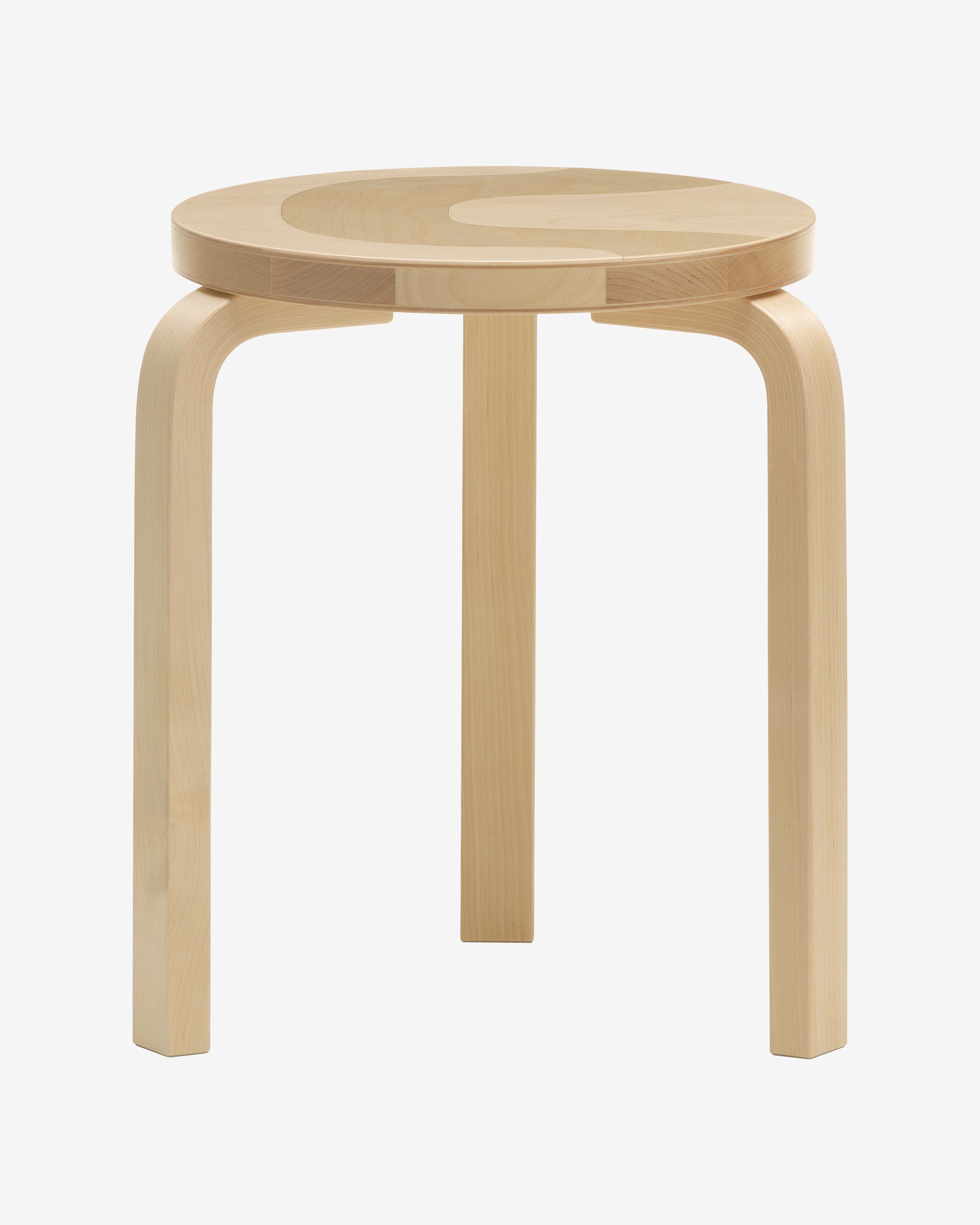 Stool 60 Seireeni, Artek x Marimekko, bouleau,
