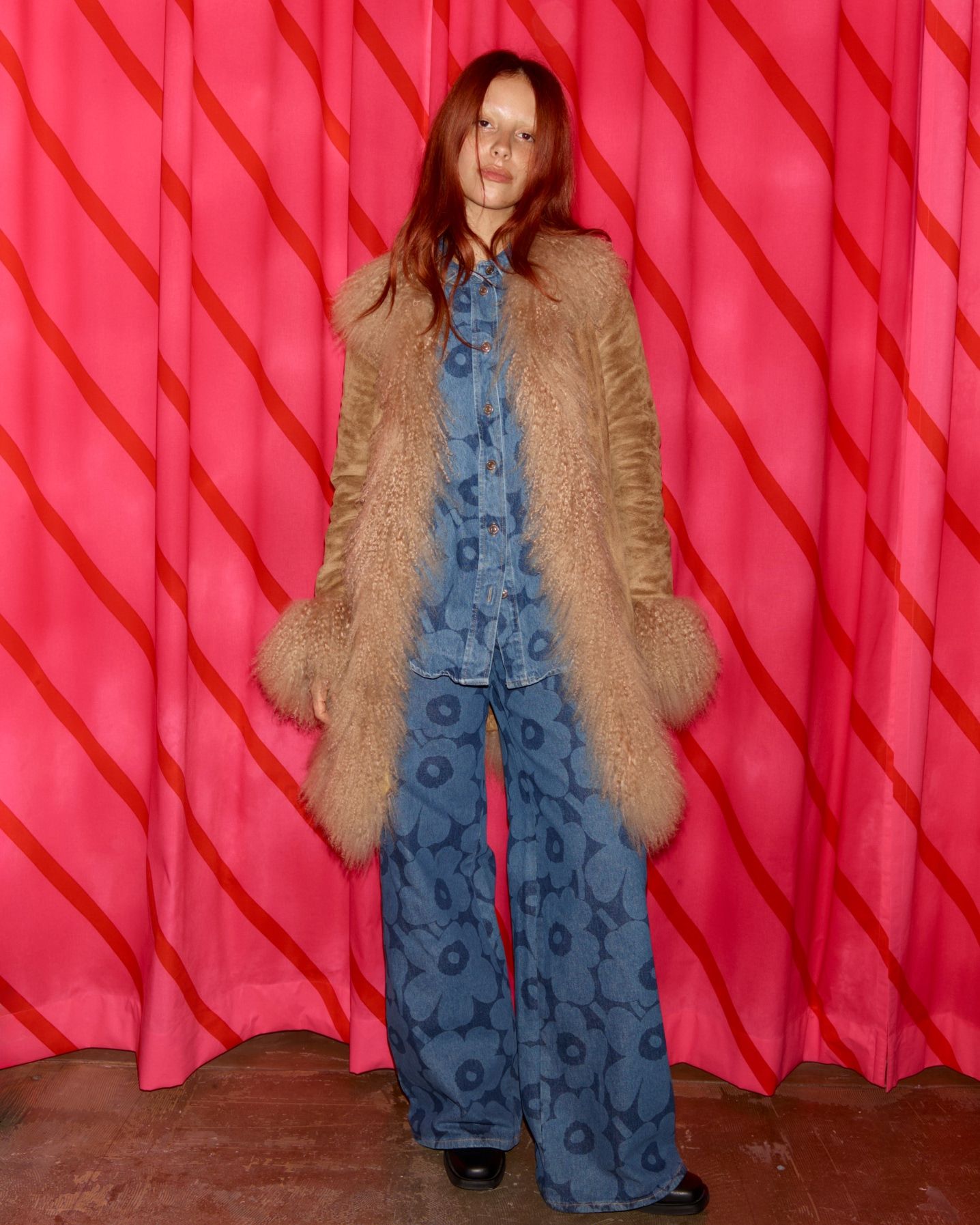 @mariegaguech at the Marimekko Paris store opening.