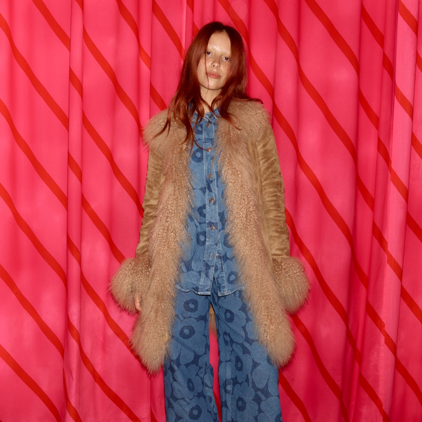 @mariegaguech at the Marimekko Paris store opening.