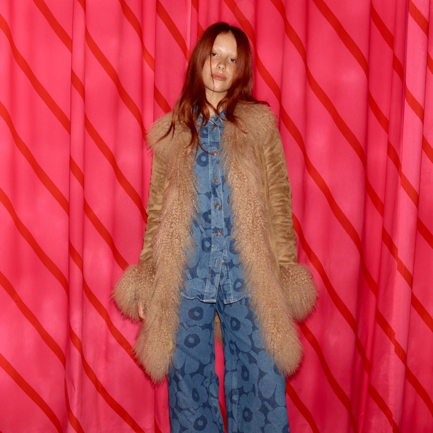 @mariegaguech at the Marimekko Paris store opening.