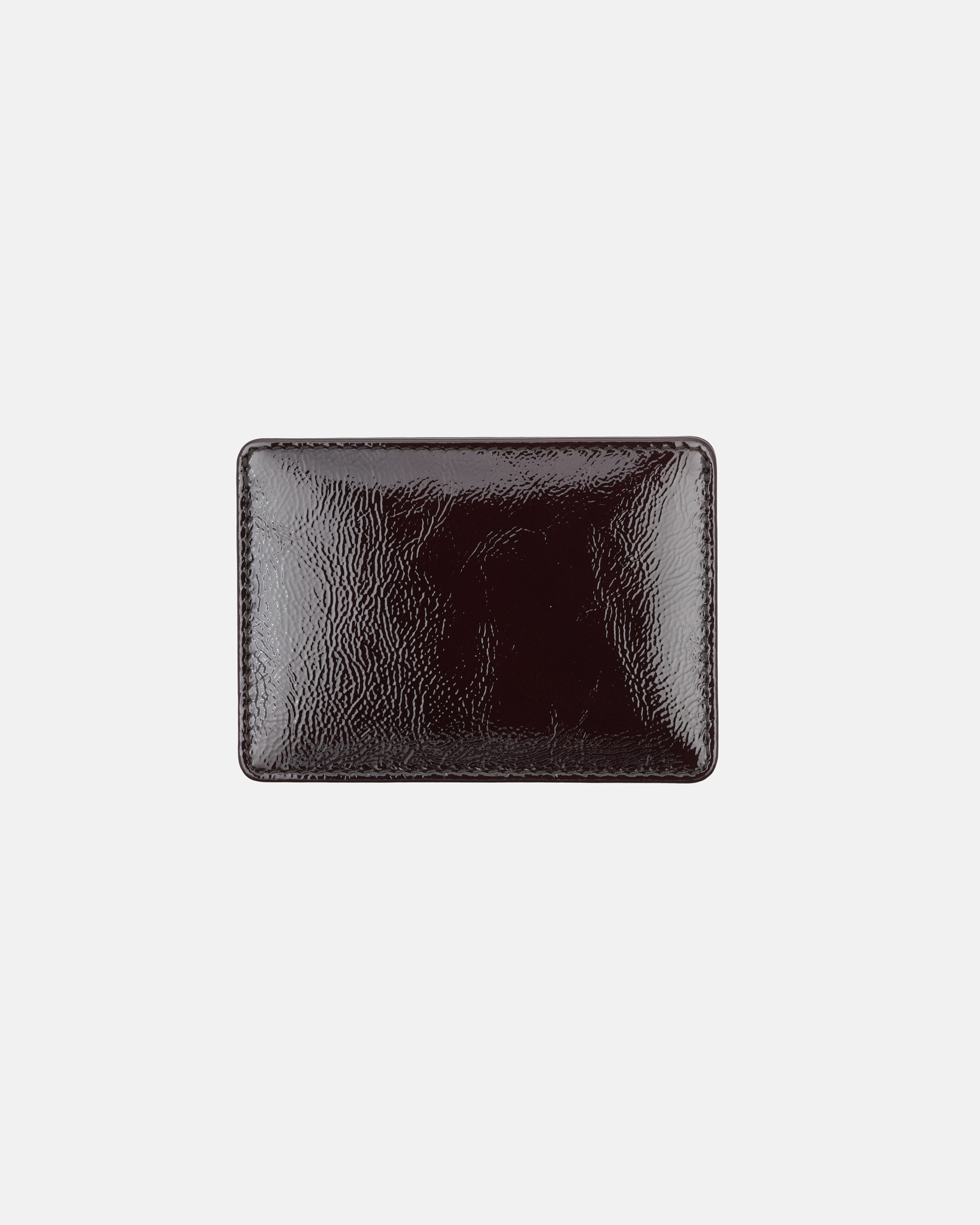 Card holder patent, Geldbörse, dunkles Weinrot,