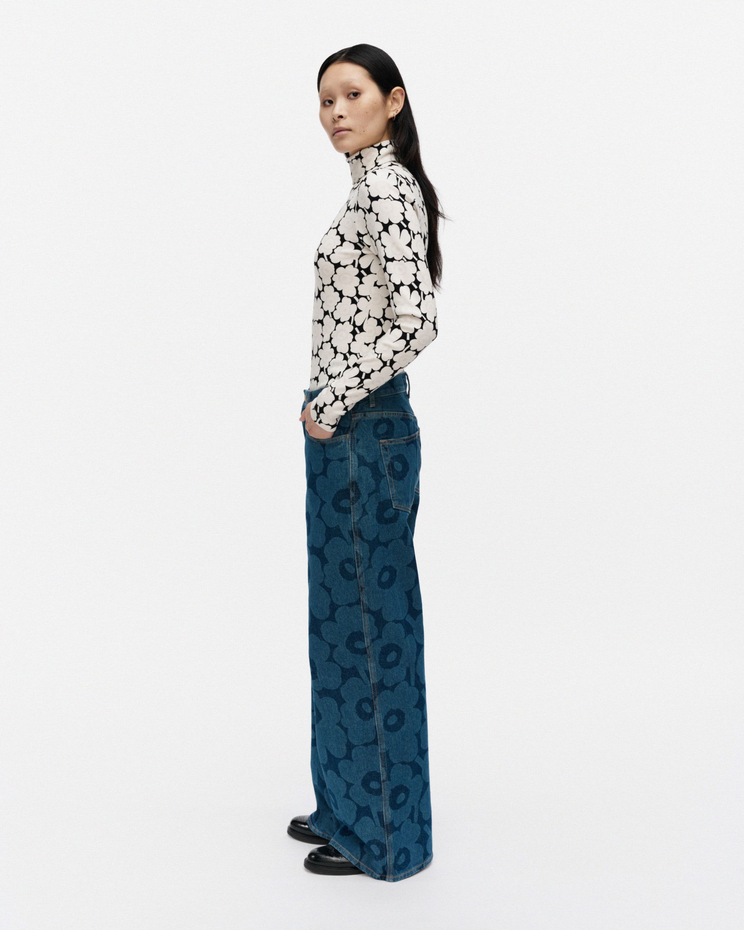 Maridenim Wide Unikko Jeans | Marimekko