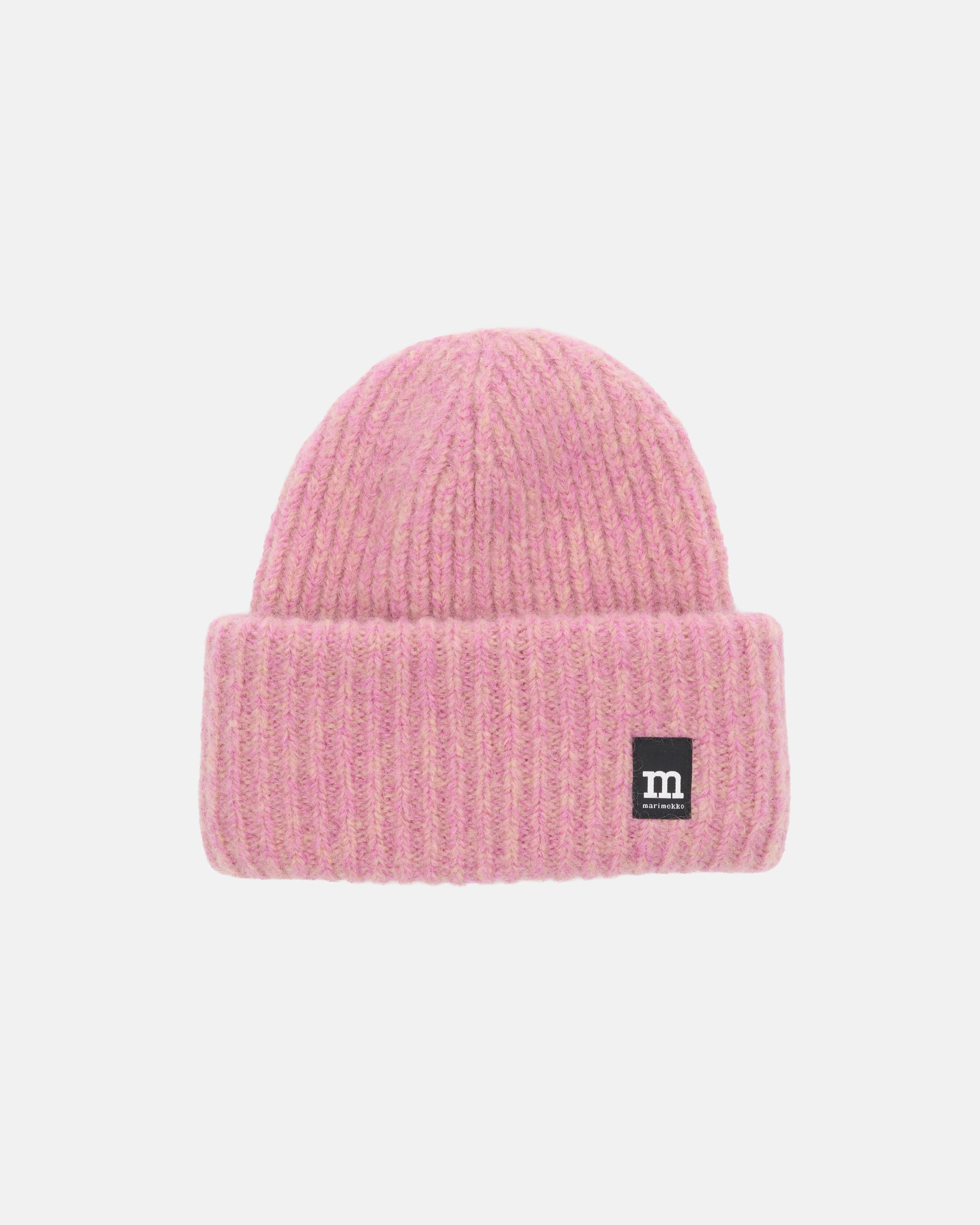 Reivi Beanie pink, beige | Marimekko