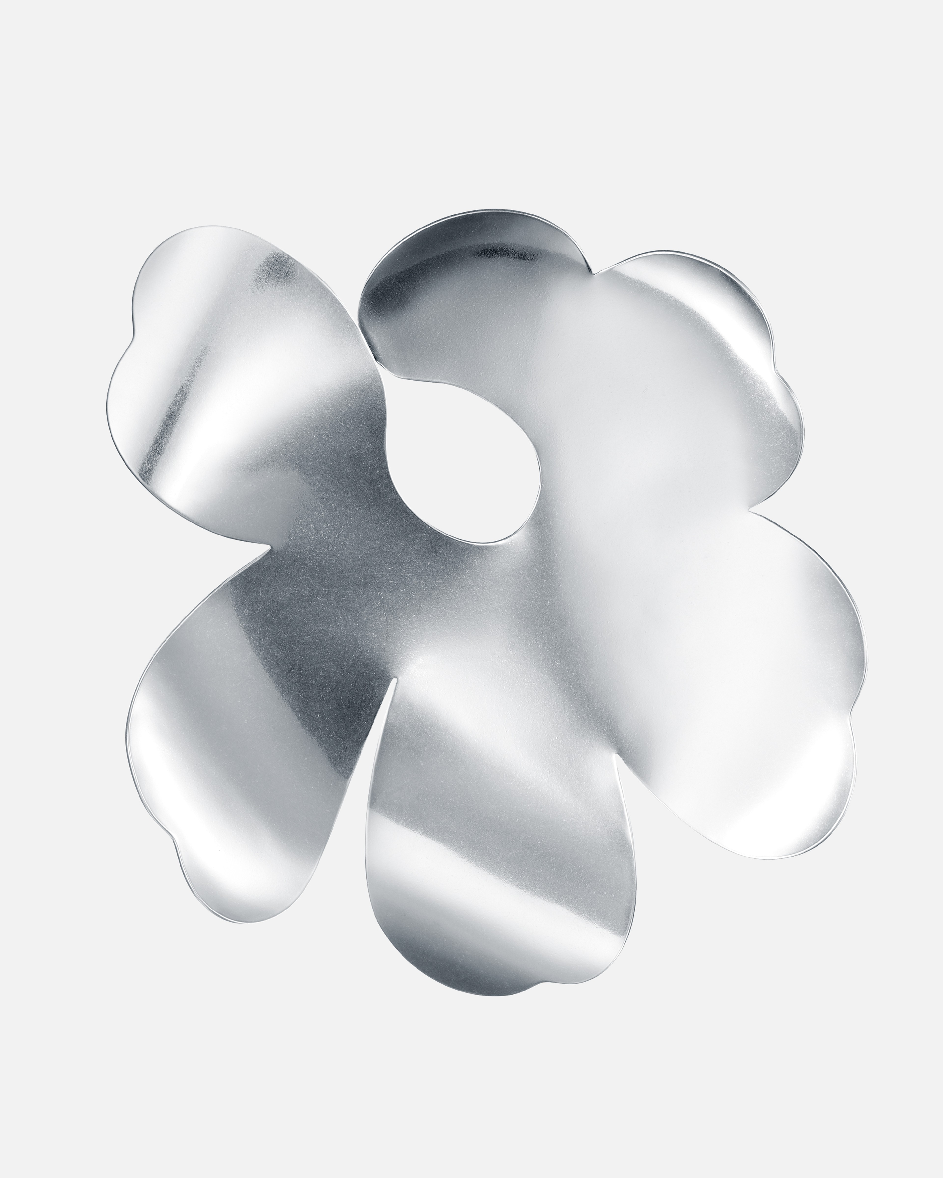 Unikko rintakoru, Kalevala x Marimekko, hopea,