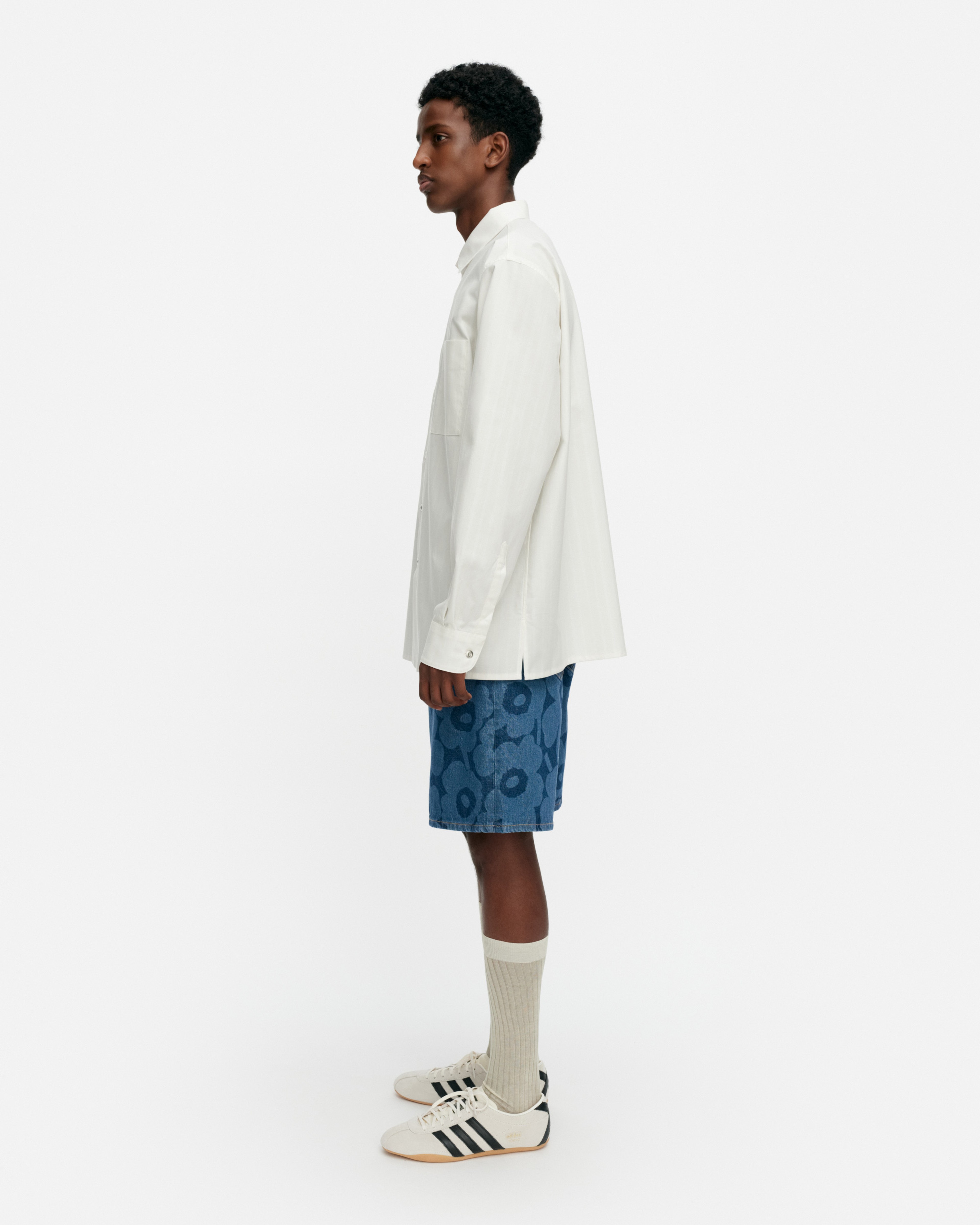 Jokapoika, Baumwollhemd „Kioski“, weiß, cremefarben,