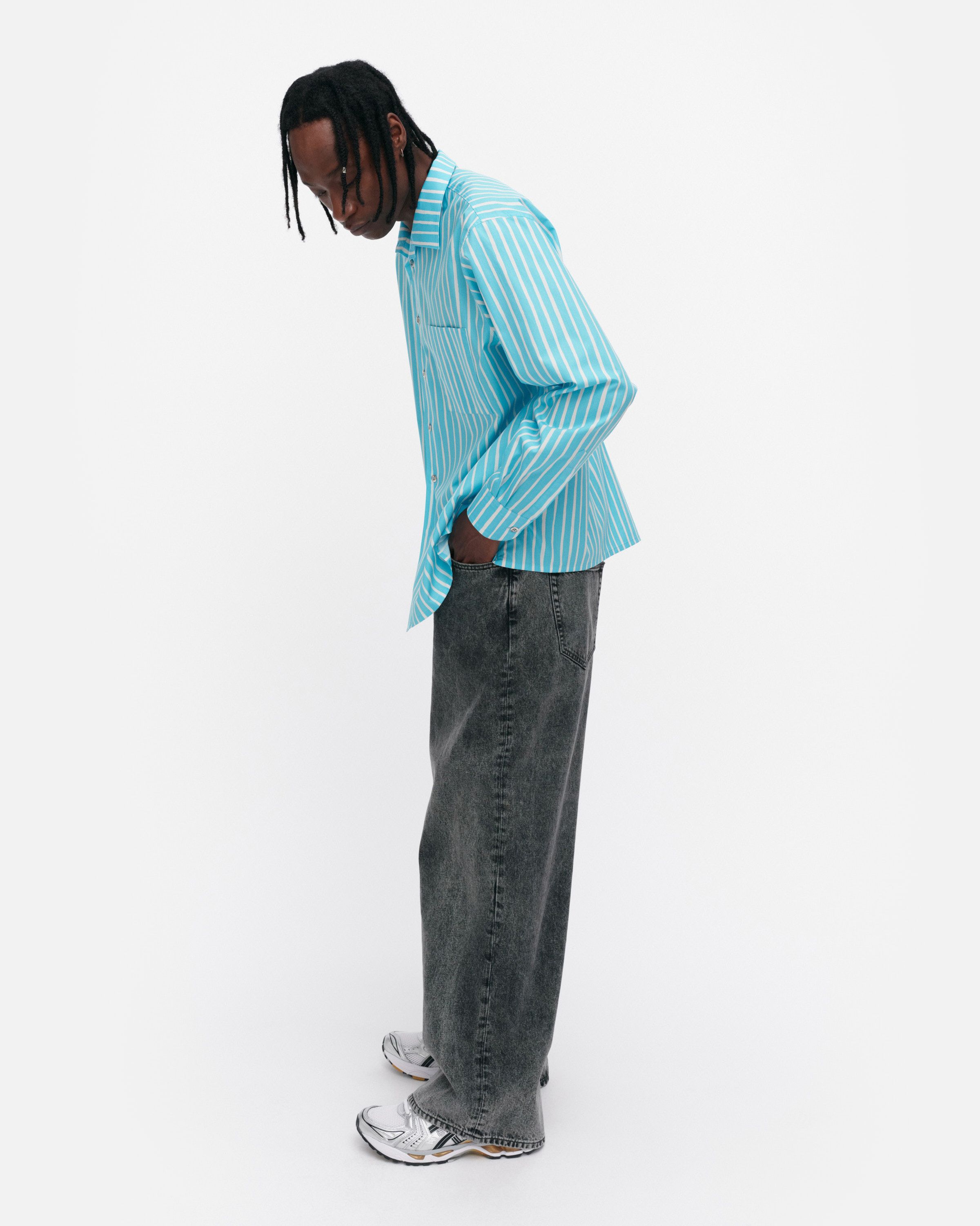 Jokapoika Kioski cotton shirt | Marimekko
