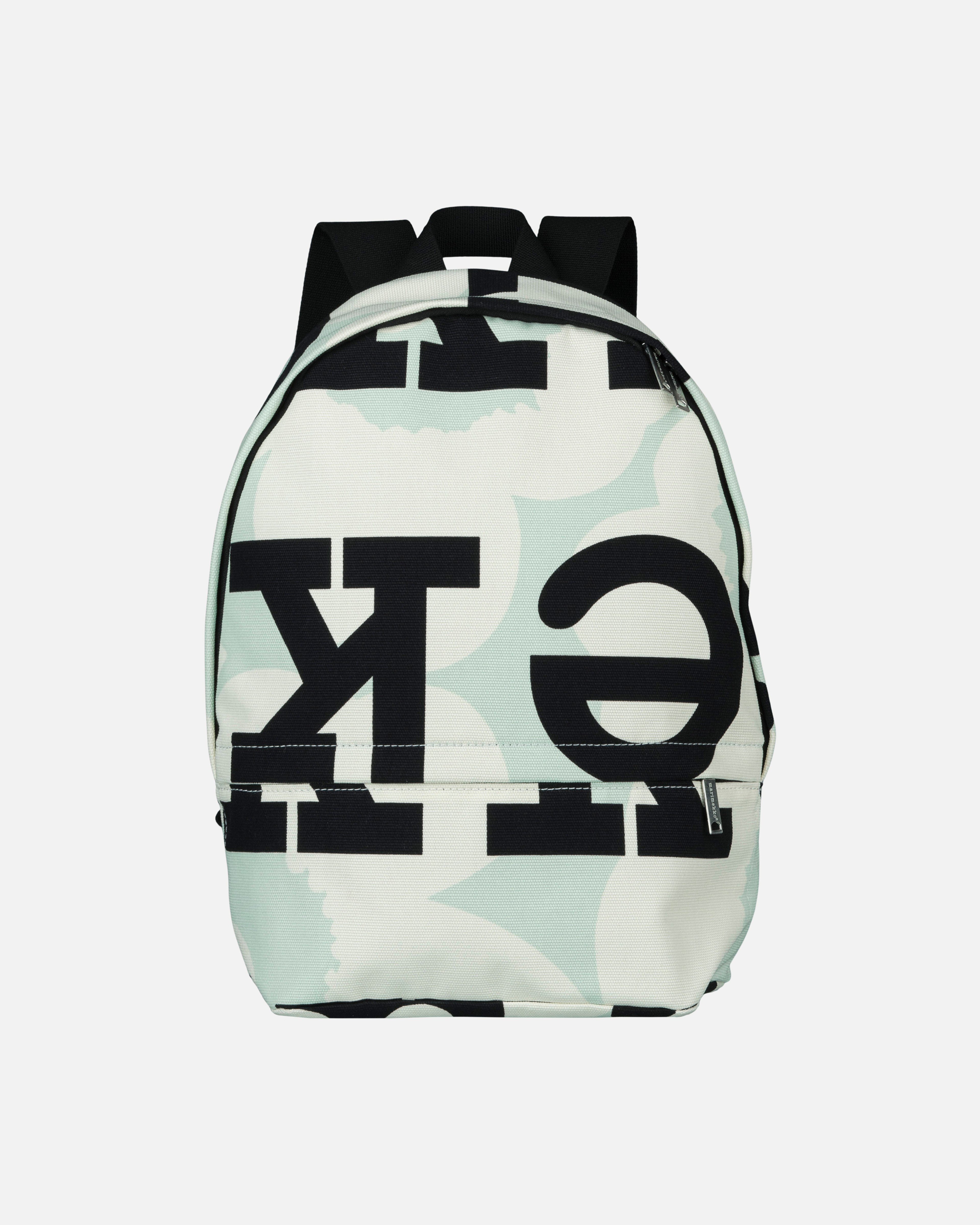 Enni Unikko Logo, Reppu, vaal.vihreä, valk., musta,