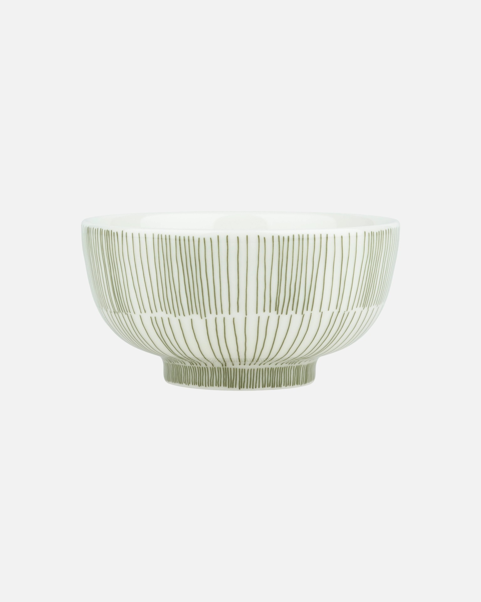Oiva / Kukat Puhkeavat, Bowl, white, forest green,