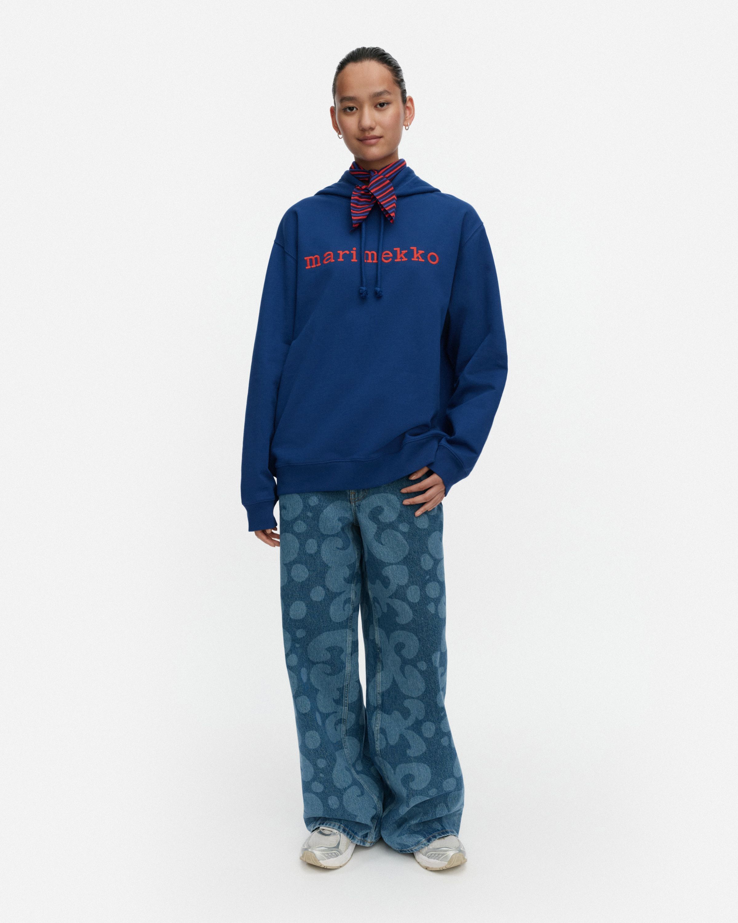 Termi Logo Placement Kioski hoodie | Marimekko