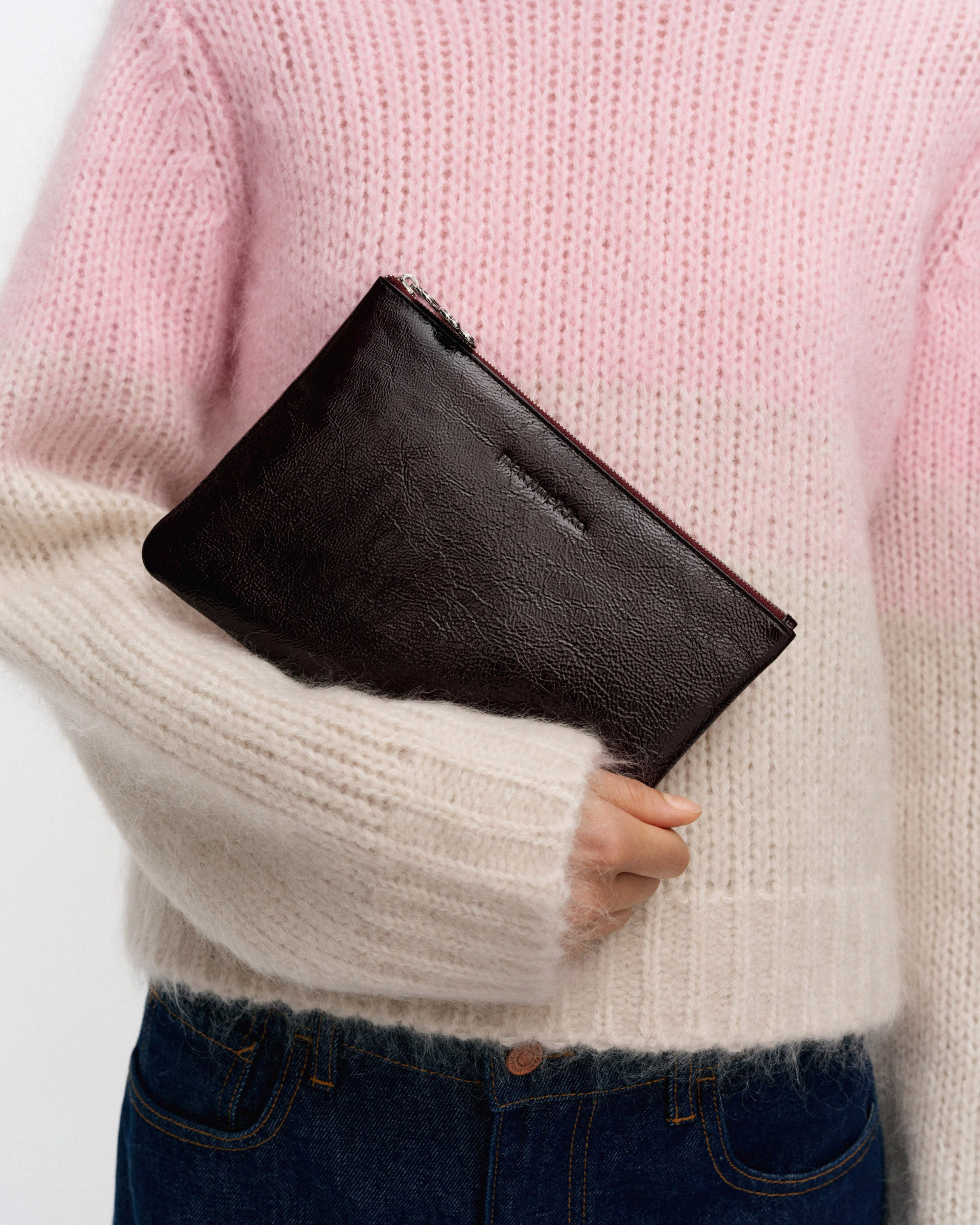 Large Pouch Bag Patent Tasche