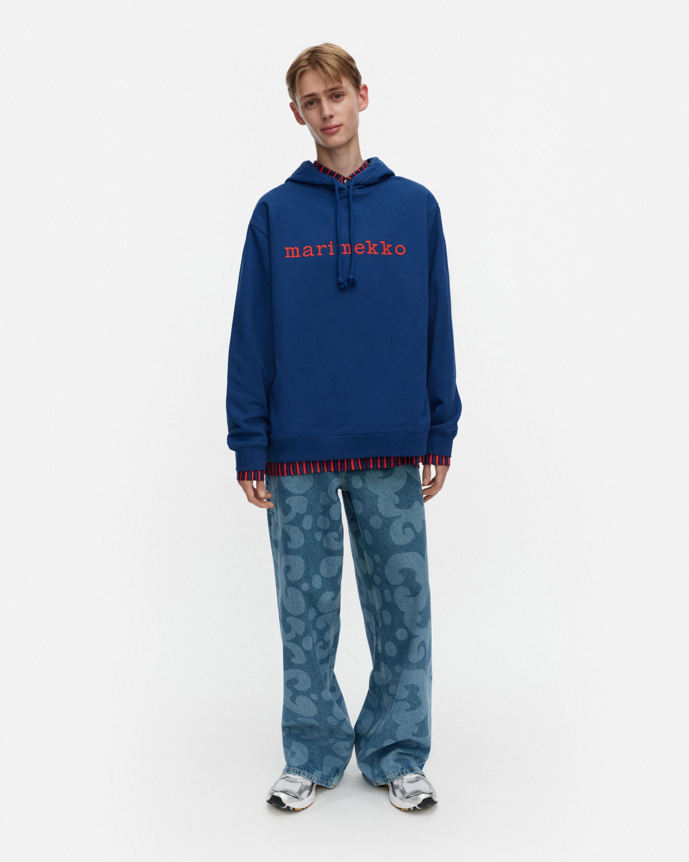 marimekko フード付きパーカー Termi Logo Placement Termi Logo Placement Kioski hoodie | Marimekko