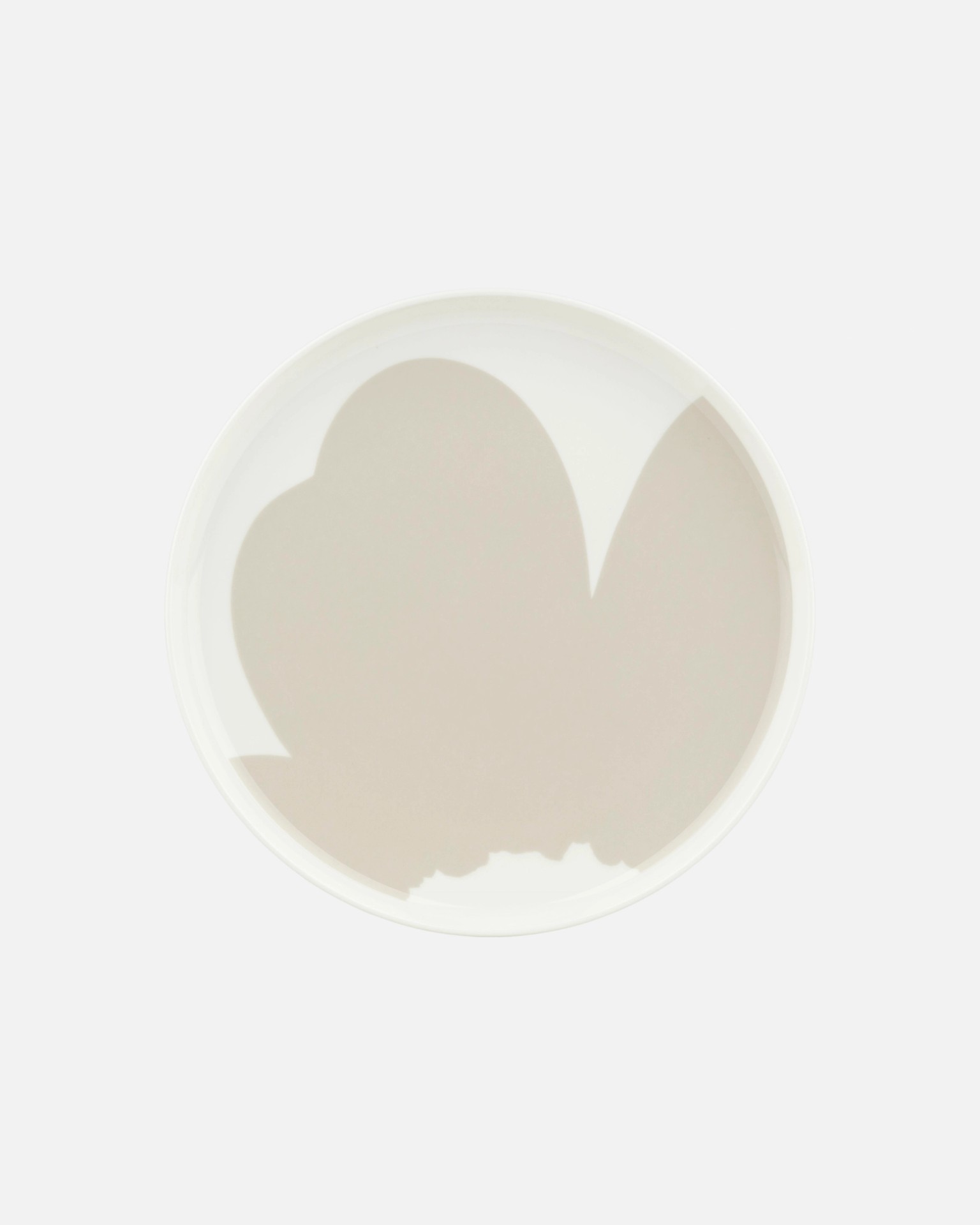 Oiva / Iso Unikko, Dinner plate, white, straw,