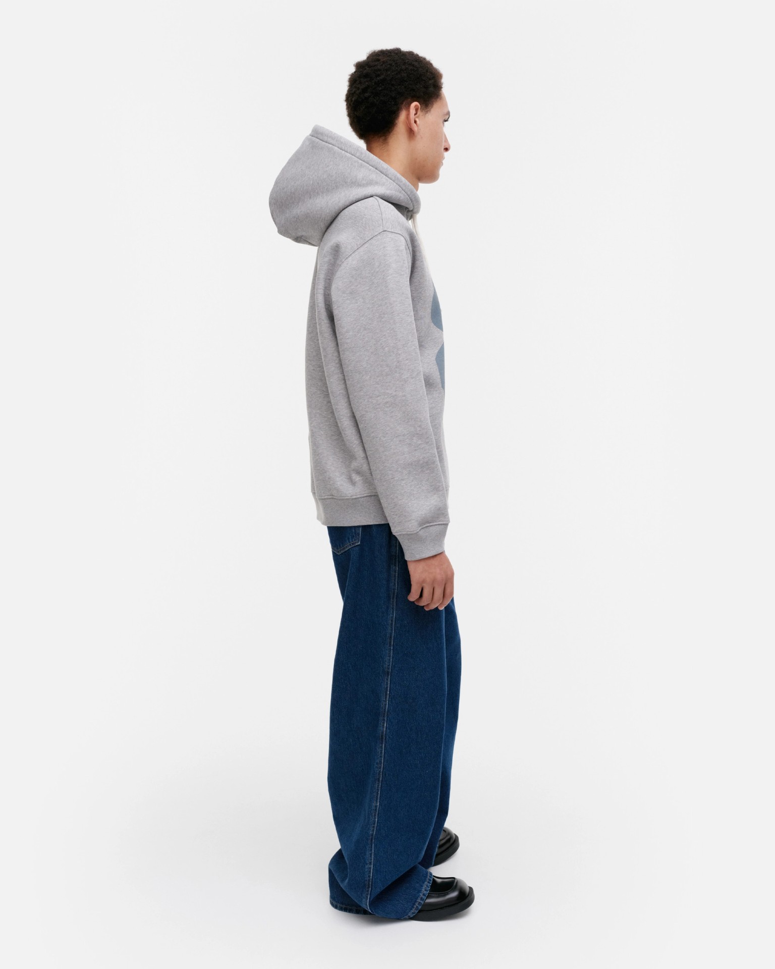 Luuppi Ii Unikko Placement, Kioski hoodie, grey melange, grey,