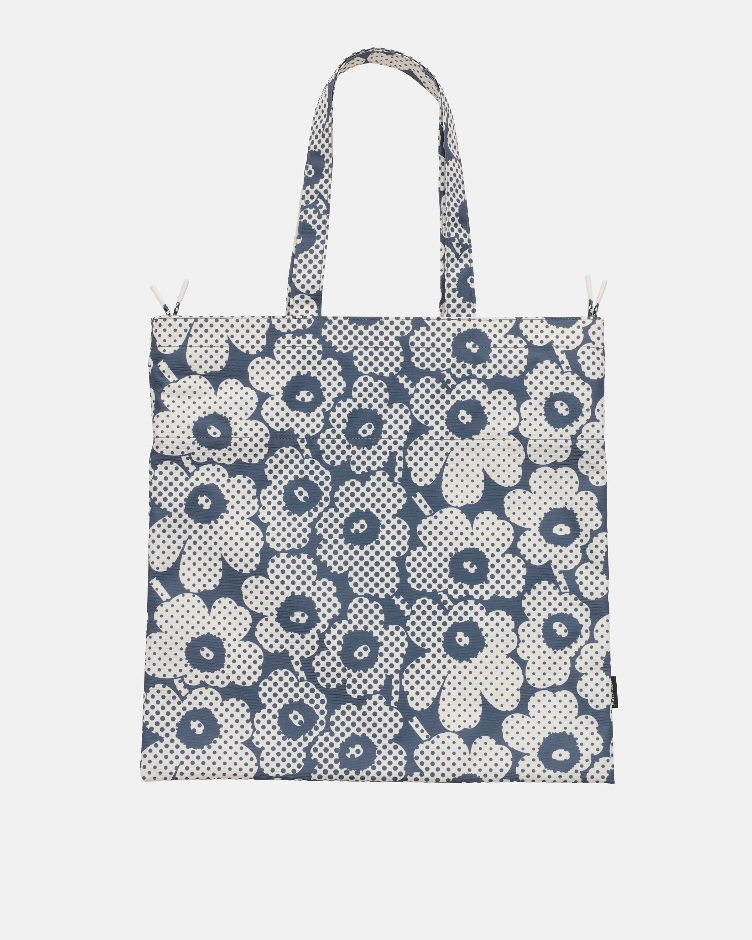 Metka Mini Unikko Kioski Bag dark grey, off white | Marimekko