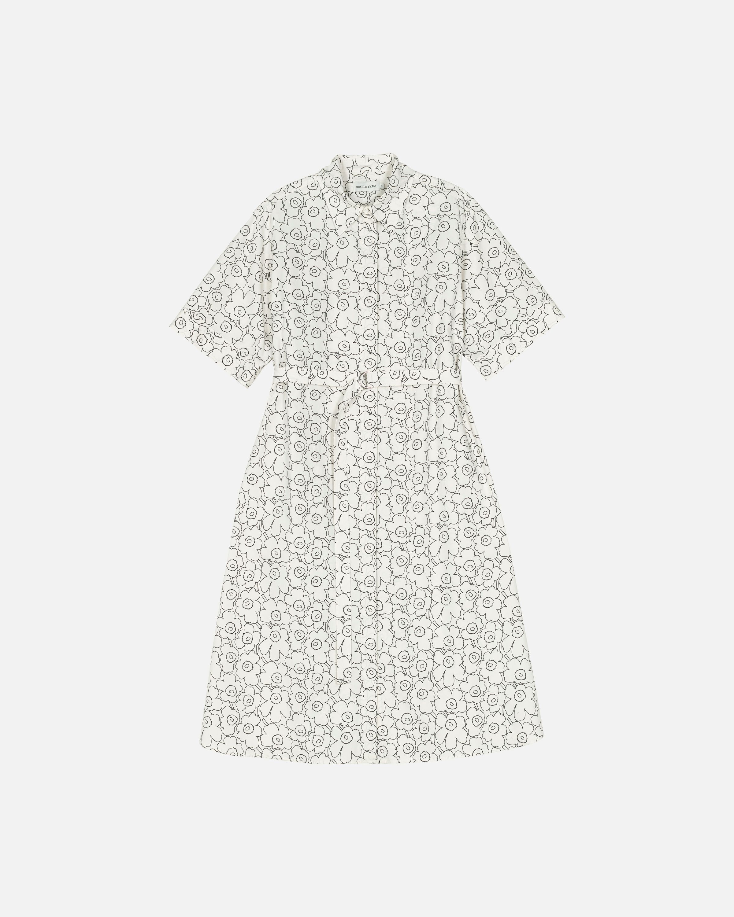 Popliini Piirto Unikko Dress | Marimekko