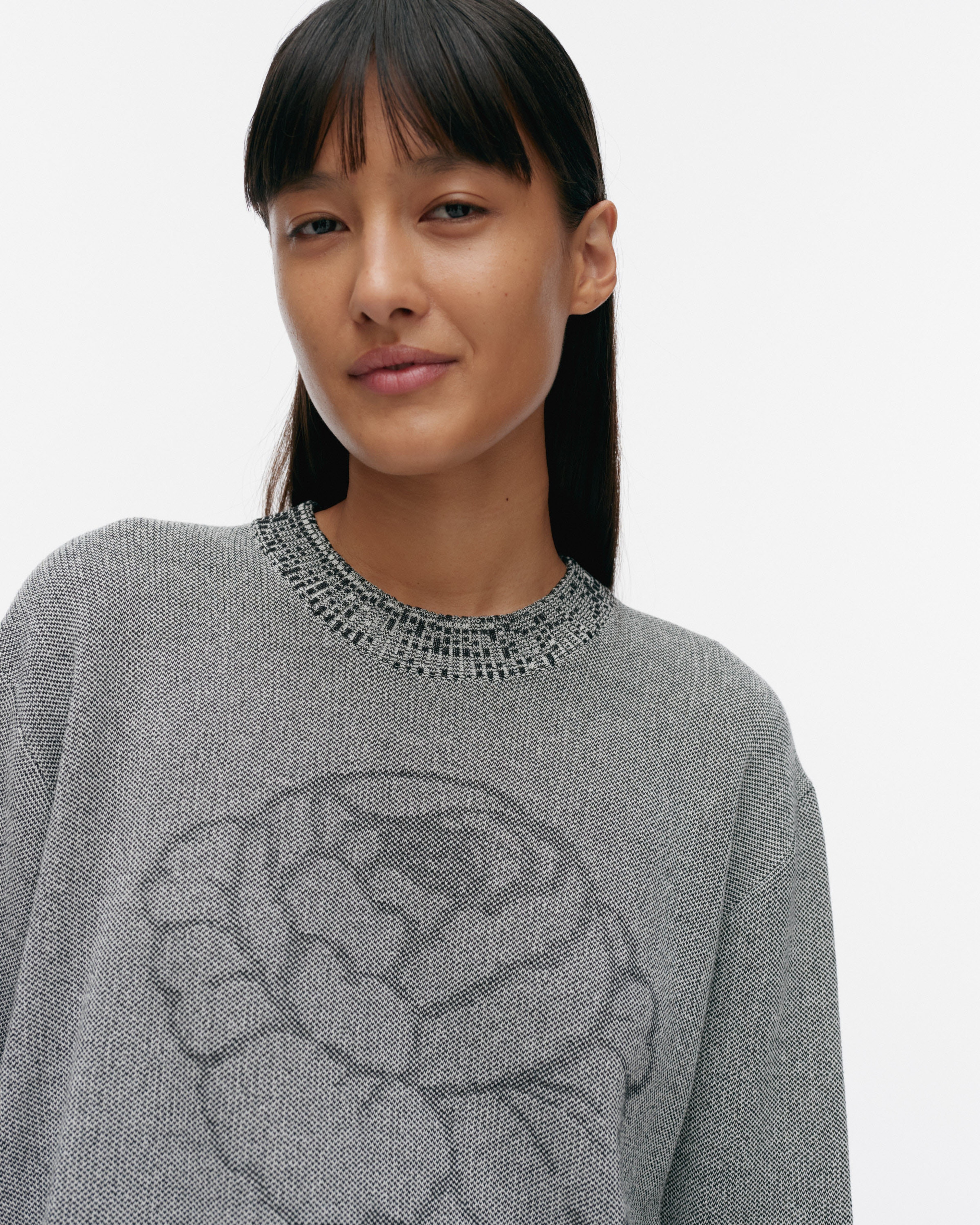 Lasi Vihkiruusu Strickpullover aus Baumwolle