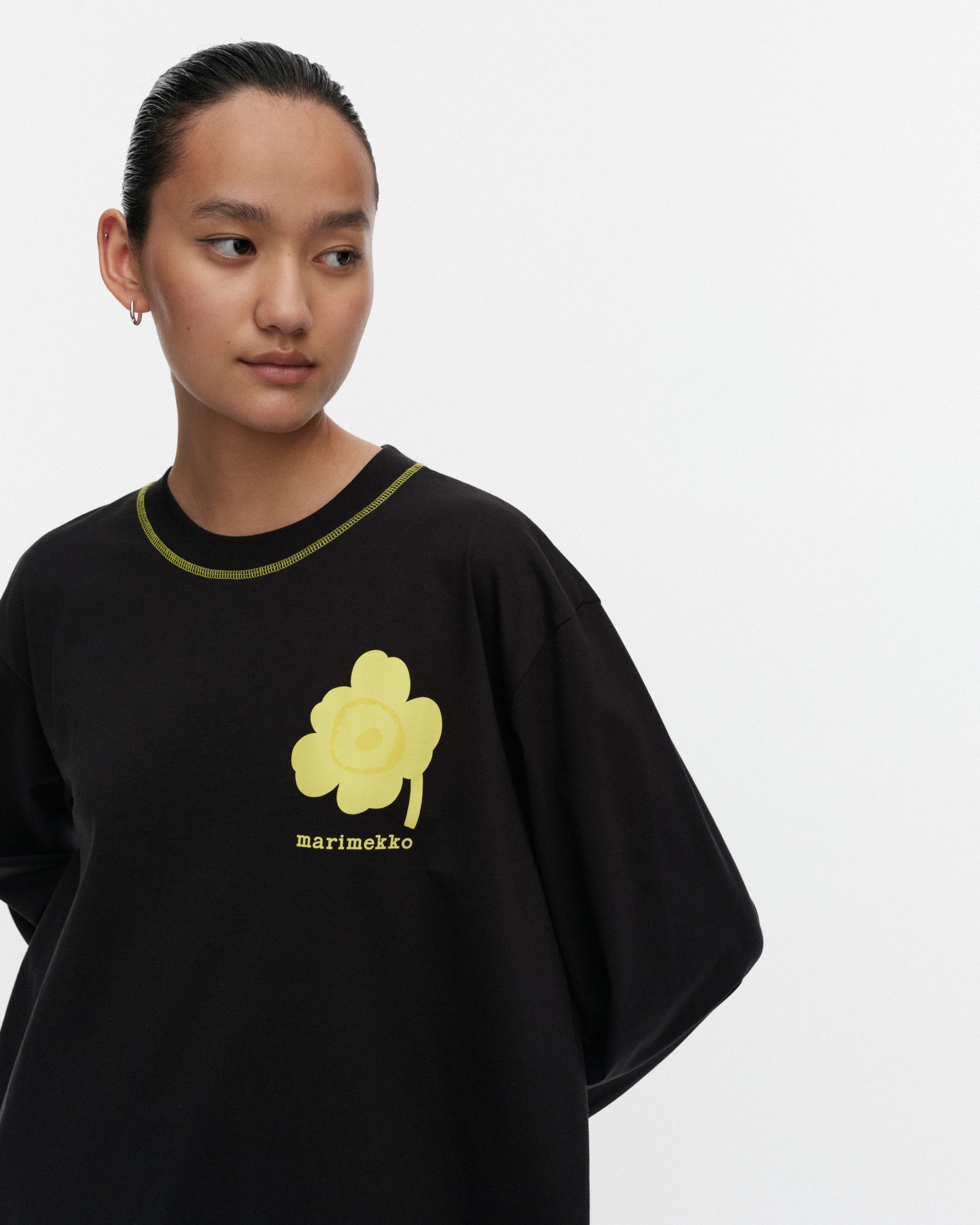 Bekka Unikko Placement, Kioski jersey shirt, black, yellow,