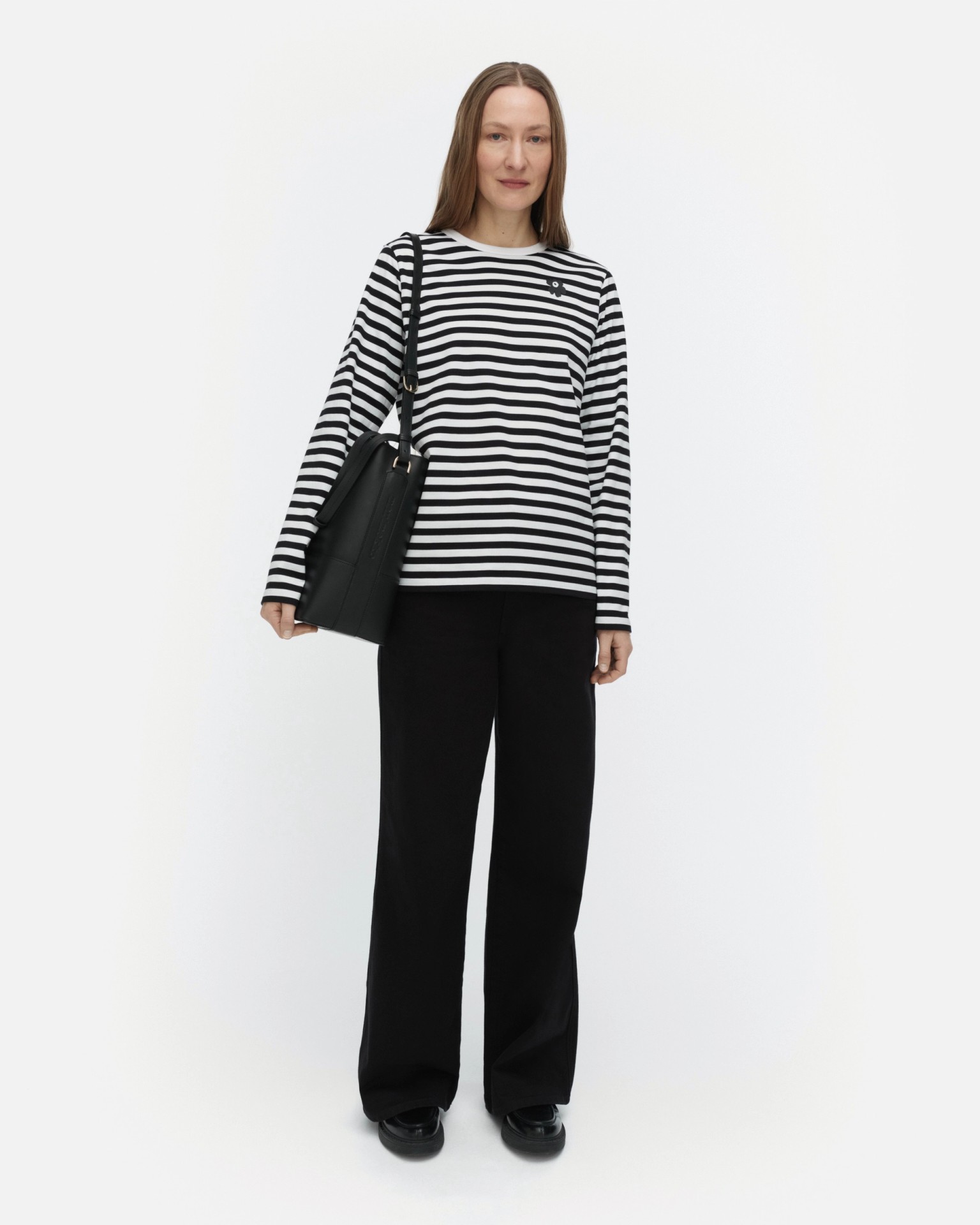 Tasaraita Unikko, Kioski jersey shirt, white, black,