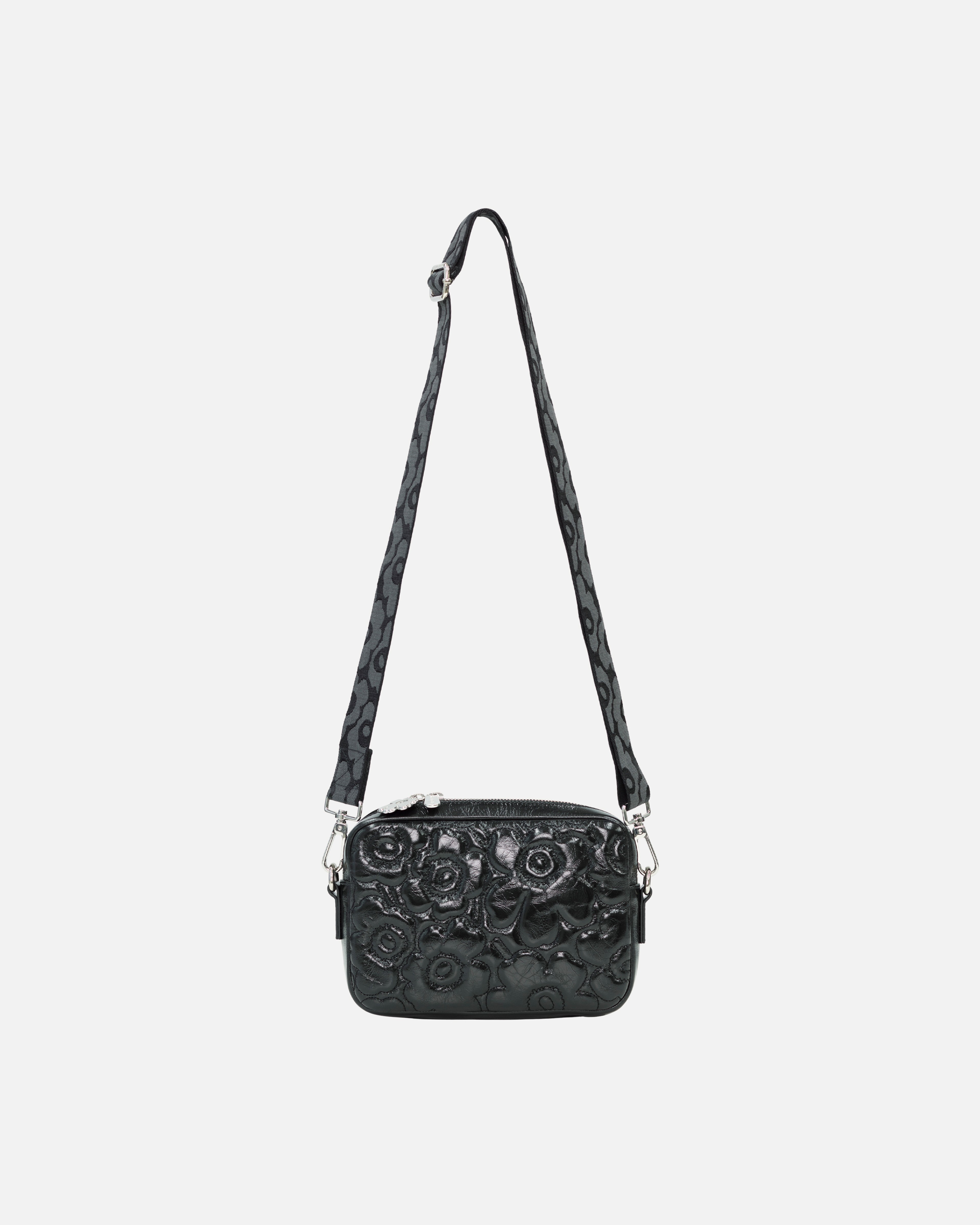 Soft Gratha Unikko, Shoulder bag, shiny black,
