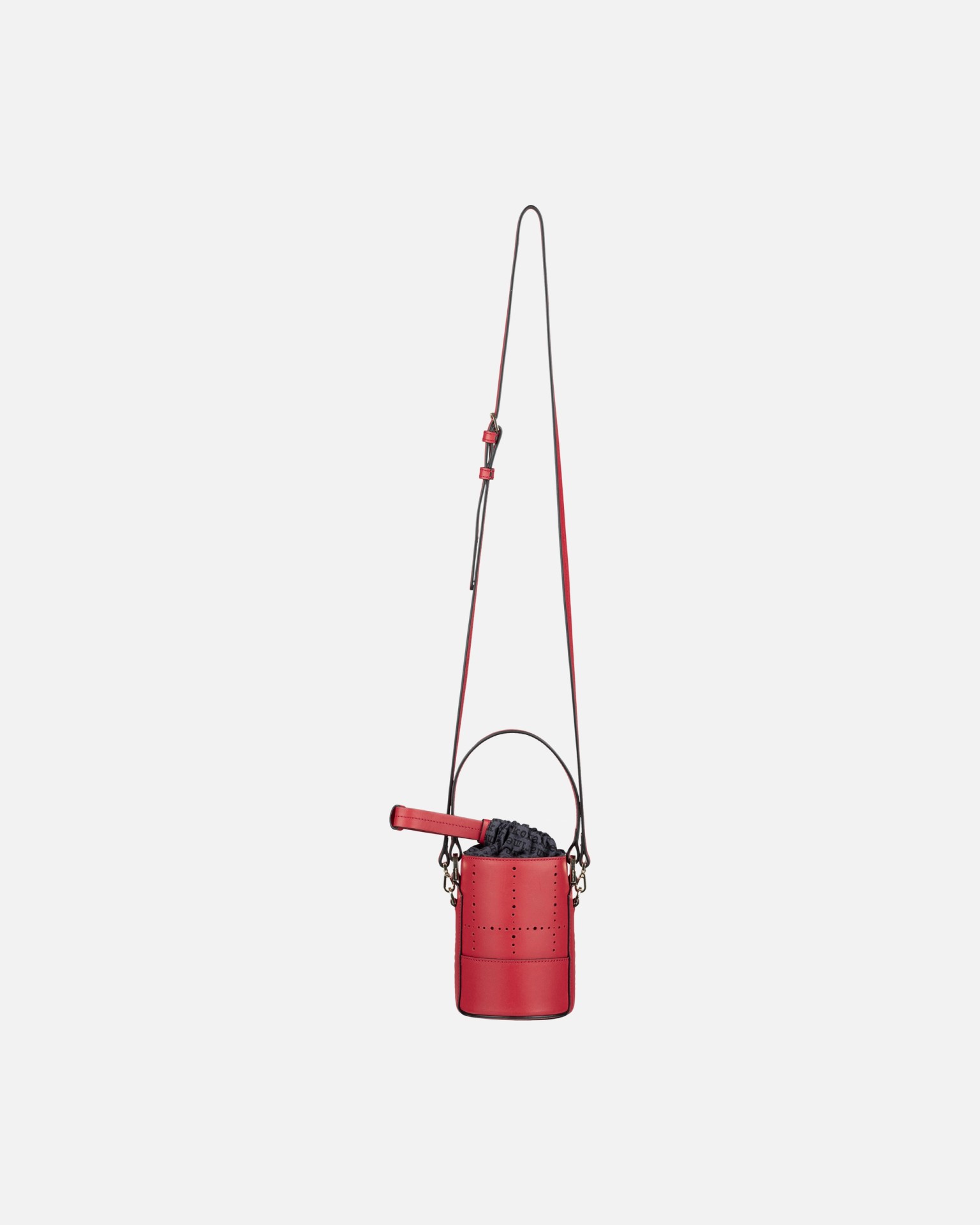 Imprint Nano Bucket Tiiliskivi, Shoulder bag, red,