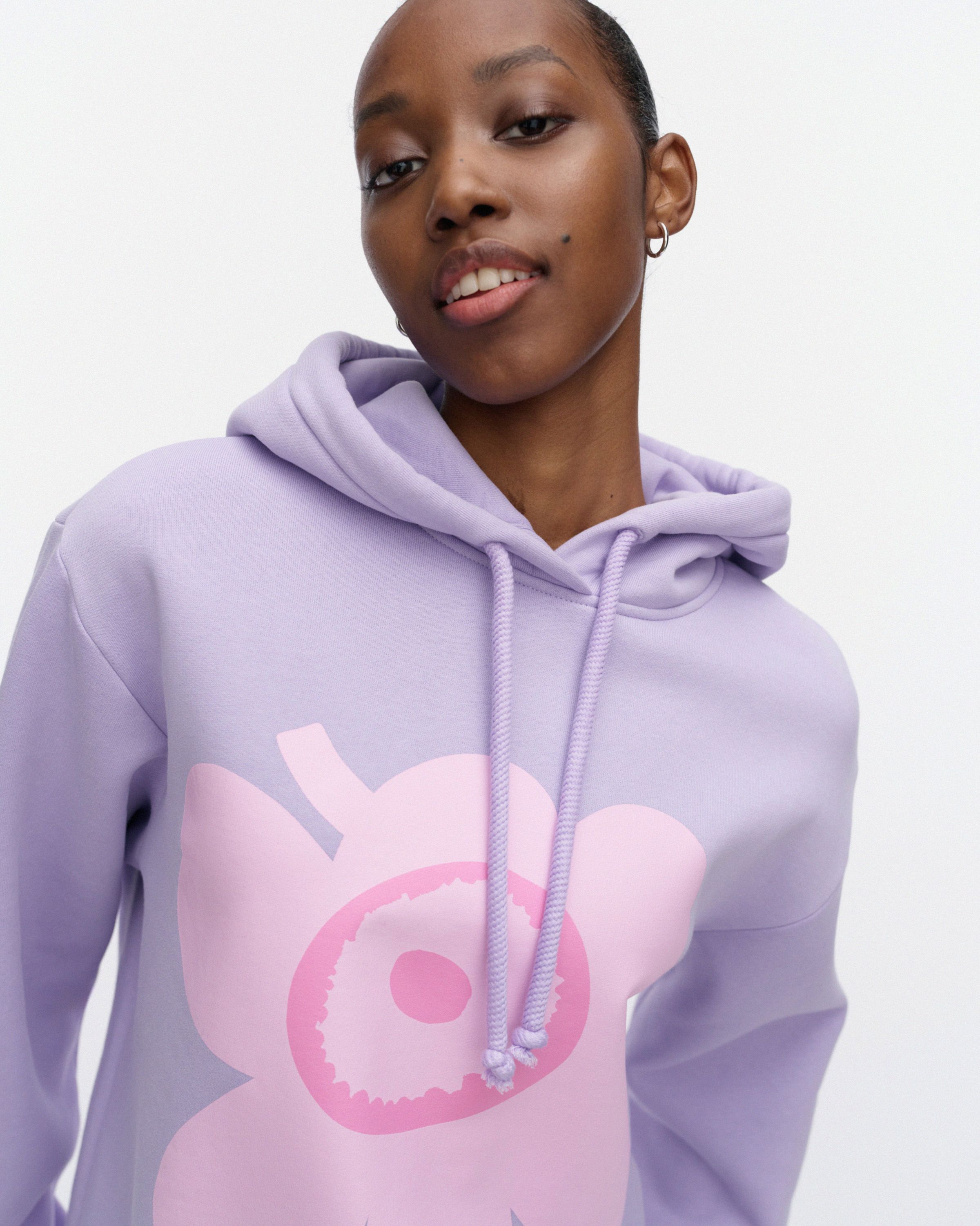 Runoja Unikko Kioski hoodie | Marimekko