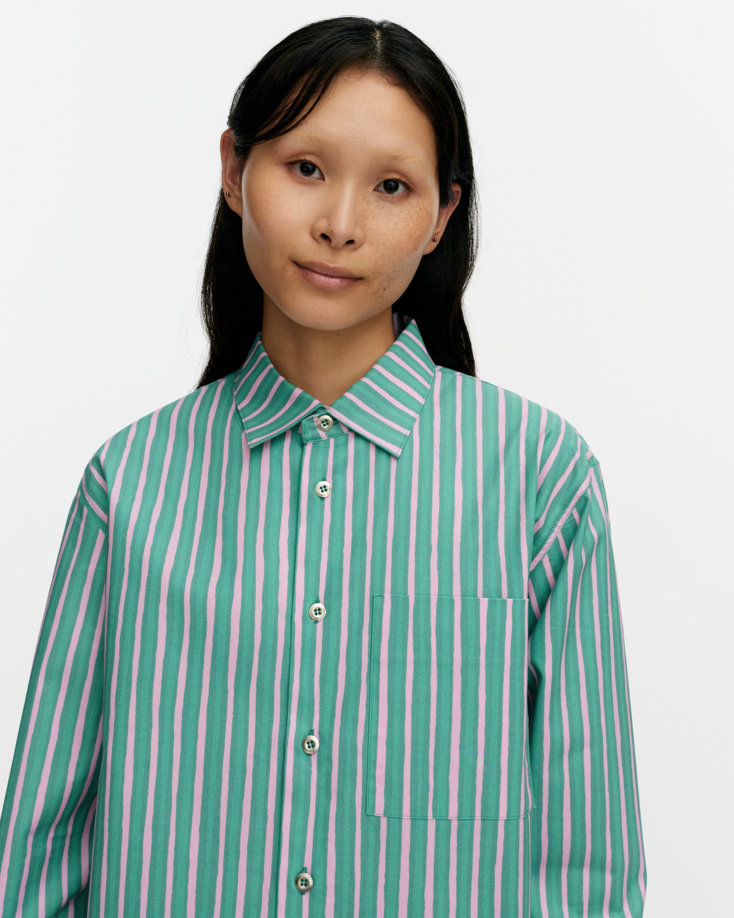 Jokapoika Kioski cotton shirt | Marimekko