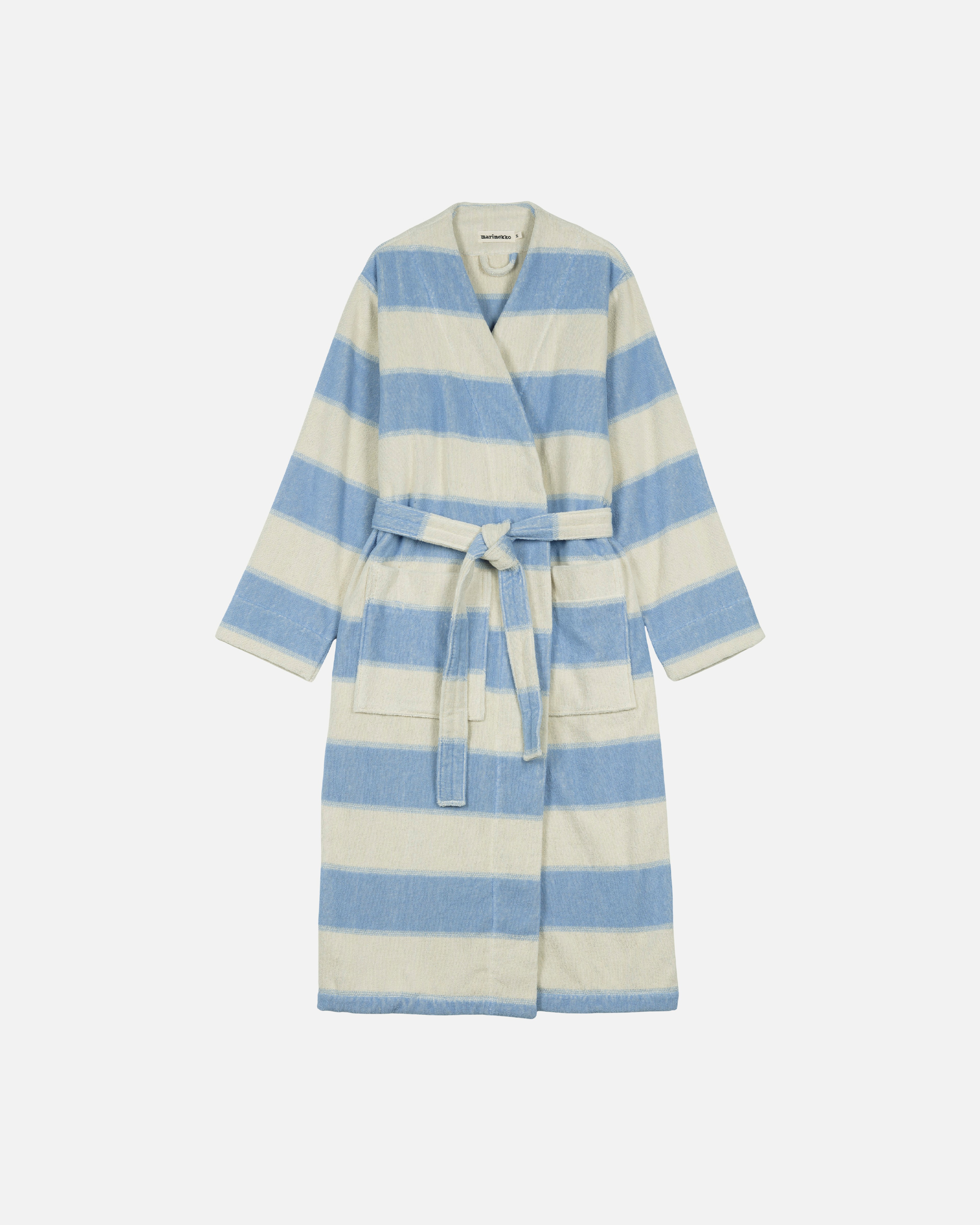 Galleria, Bathrobe, lt.blue, melon,