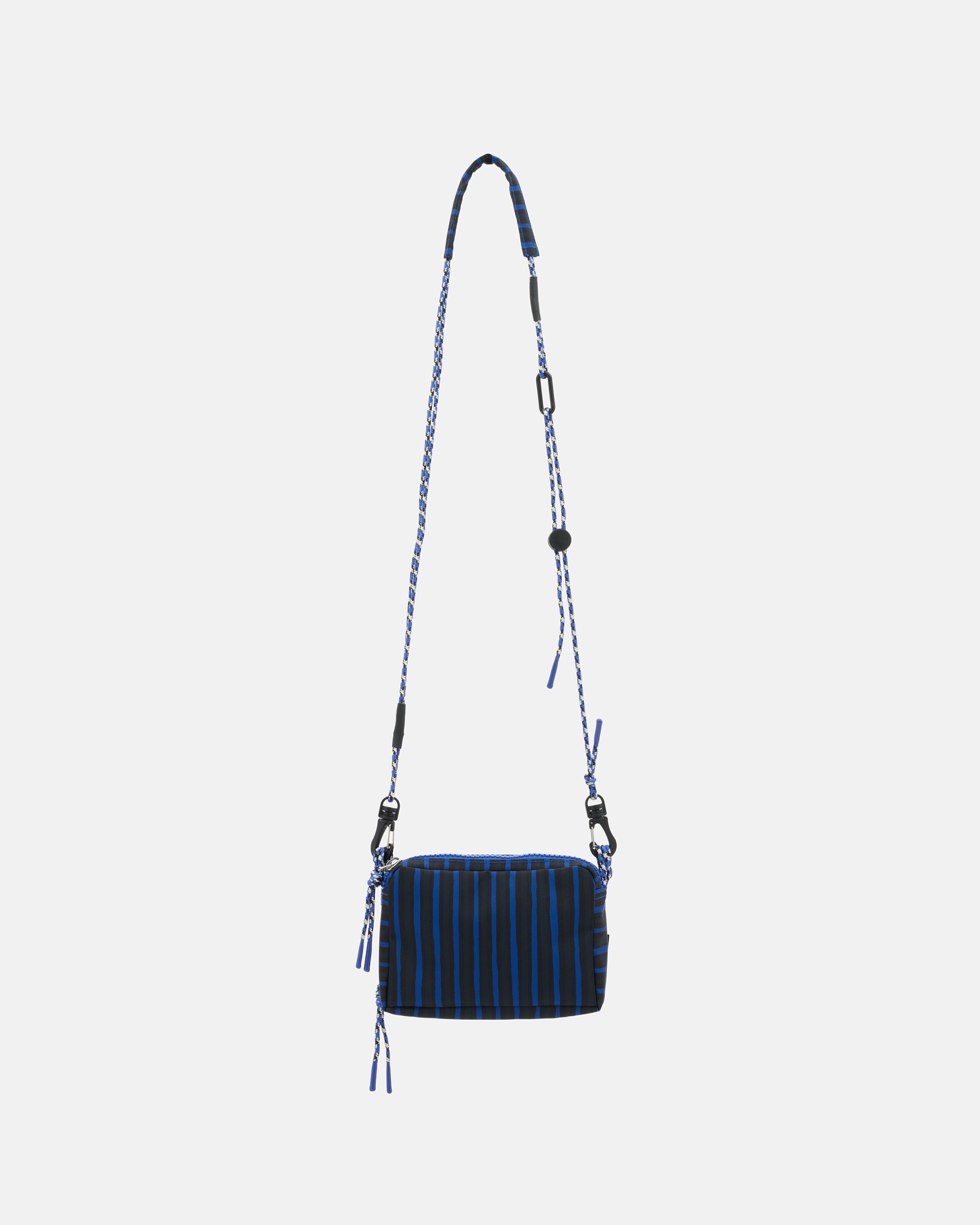 Iloisa Piccolo Kioski shoulder bag blue, black, dark grey | Marimekko