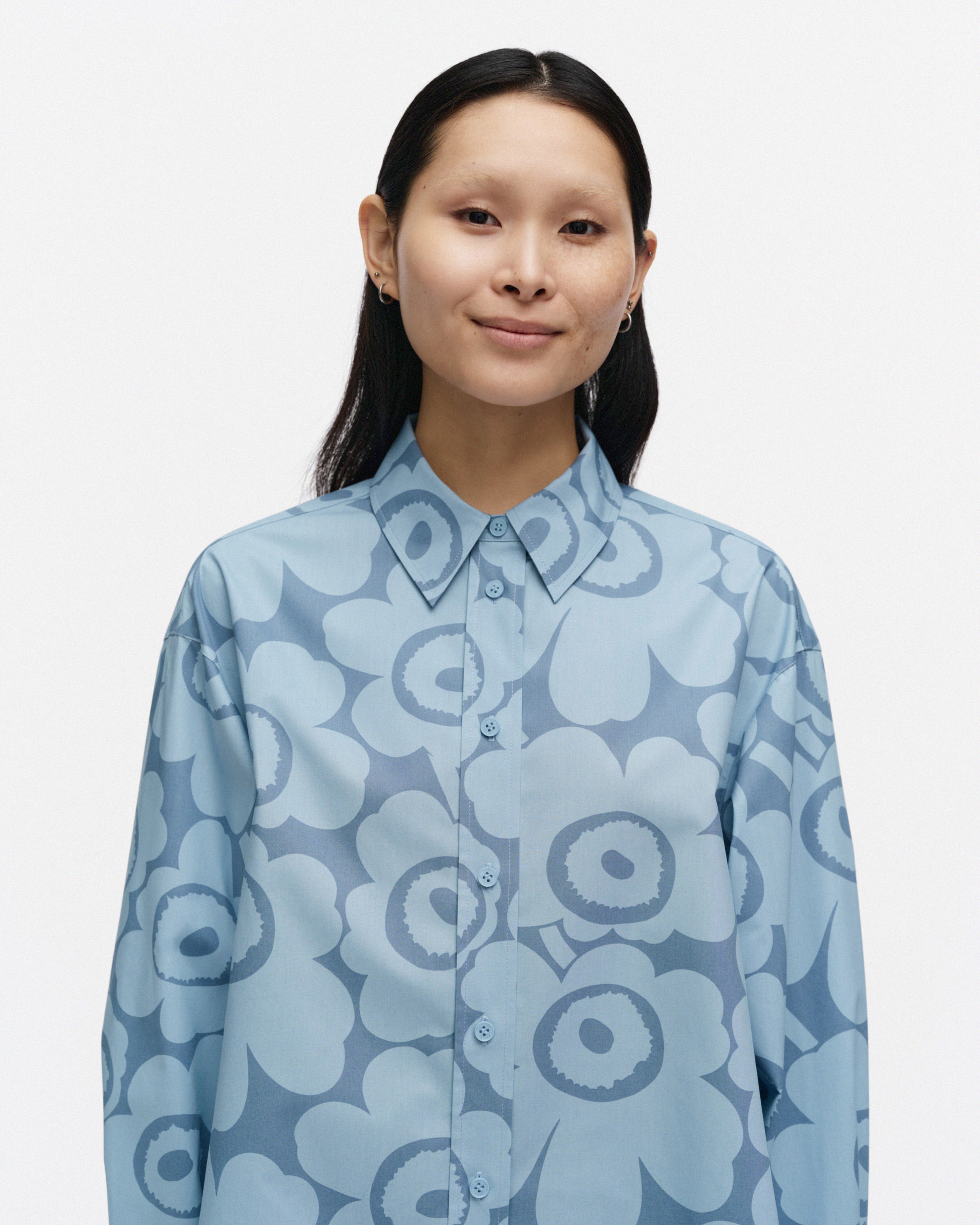 Kuvitelma Unikko Cotton shirt dress