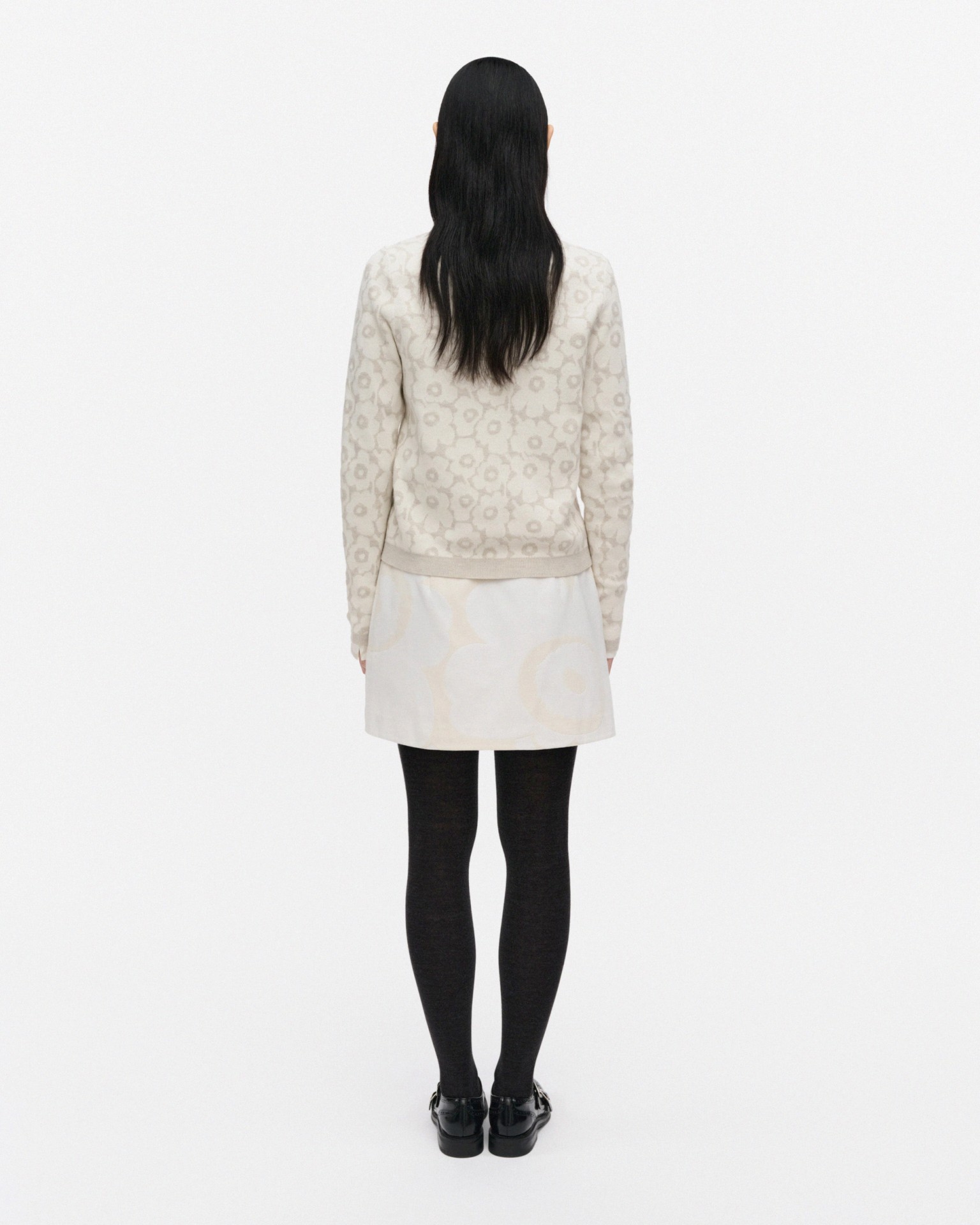 Kirjasto Unikko, Skirt, white, off white,