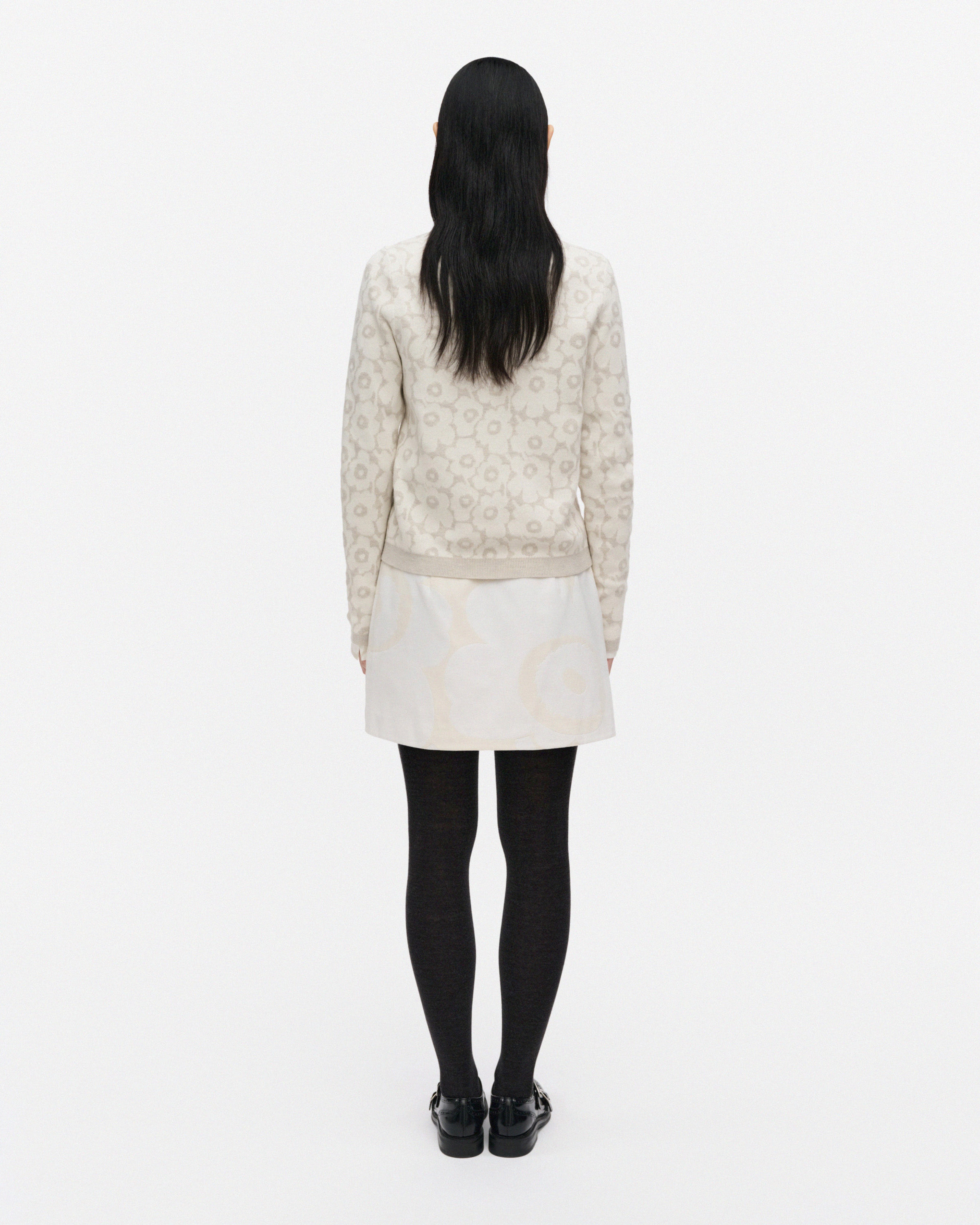 Kirjasto Unikko, Skirt, white, off white,