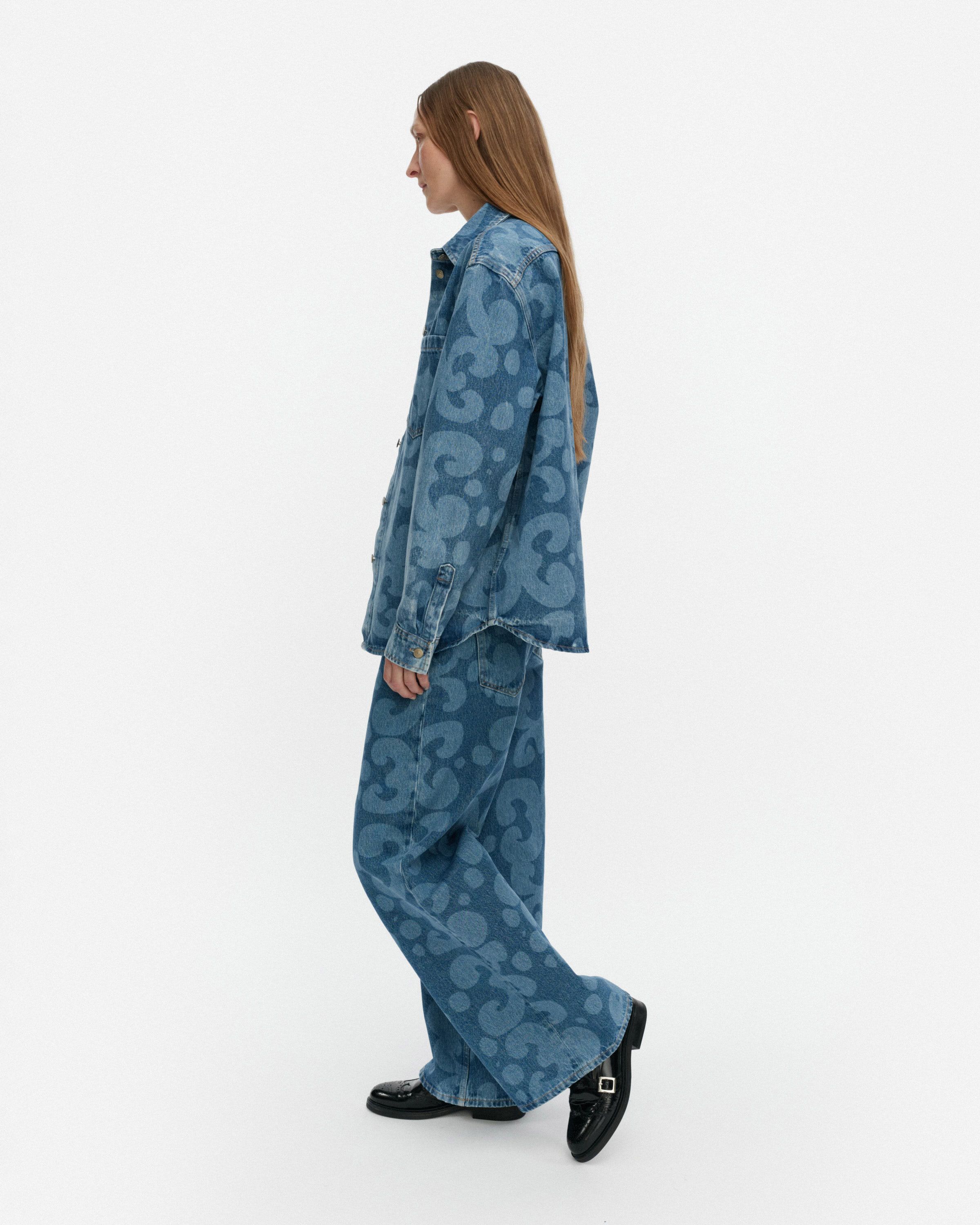 Maridenim Vaihe Keidas Shirt used indigo | Marimekko