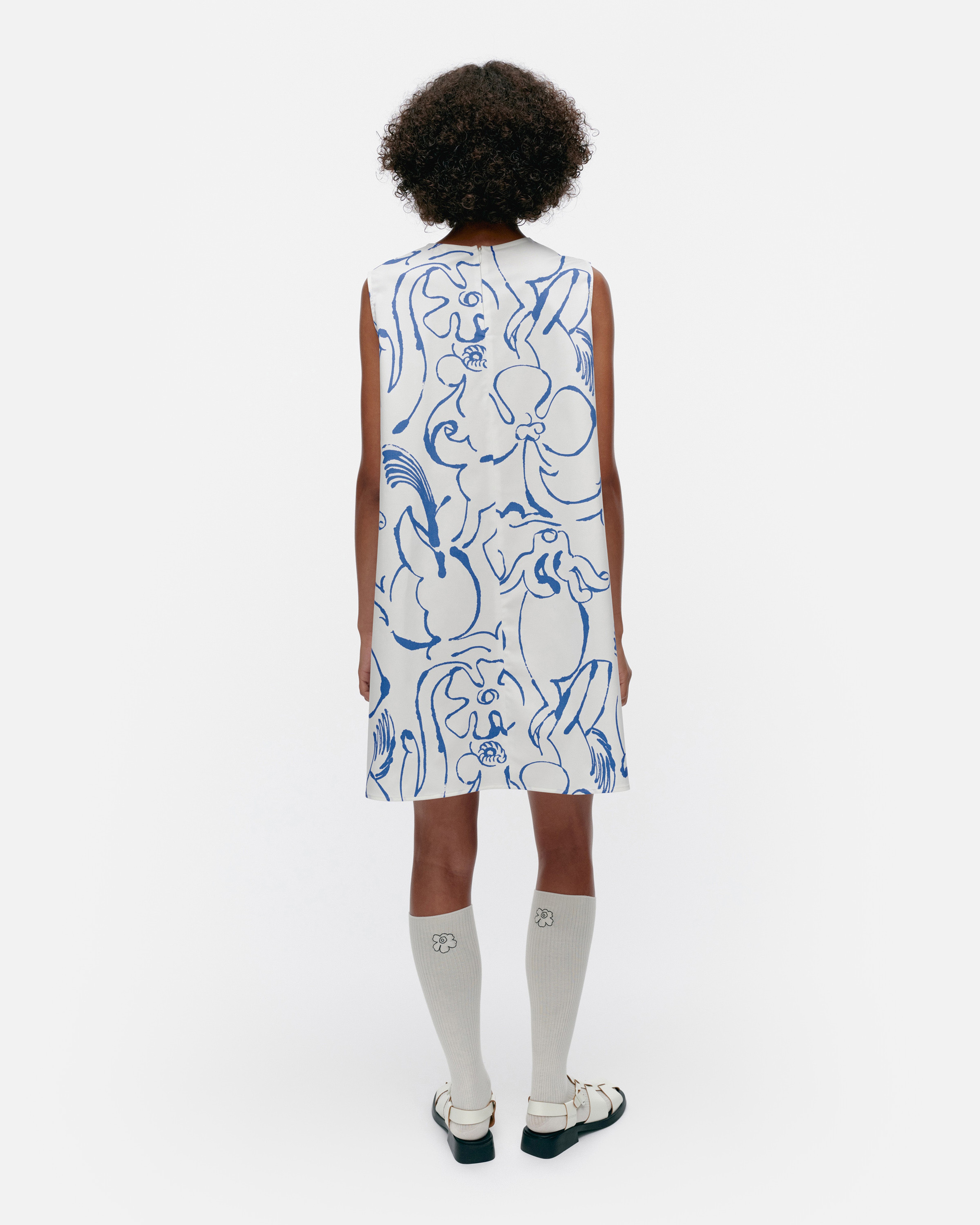 Palatsi Baluns, Marimini dress, white, blue,