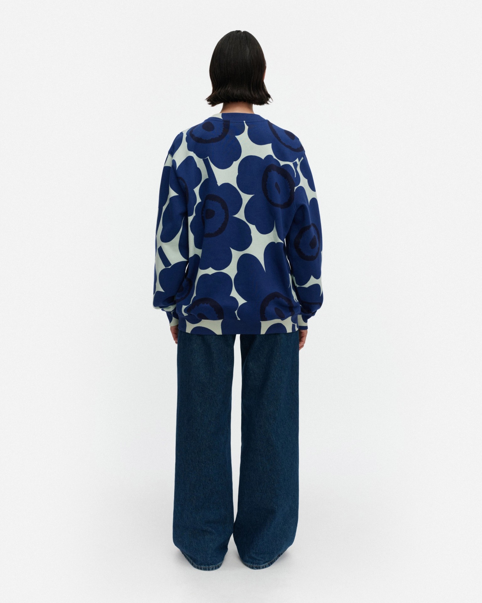 Loisto Unikko, Kioski sweatshirt, light green, navy,