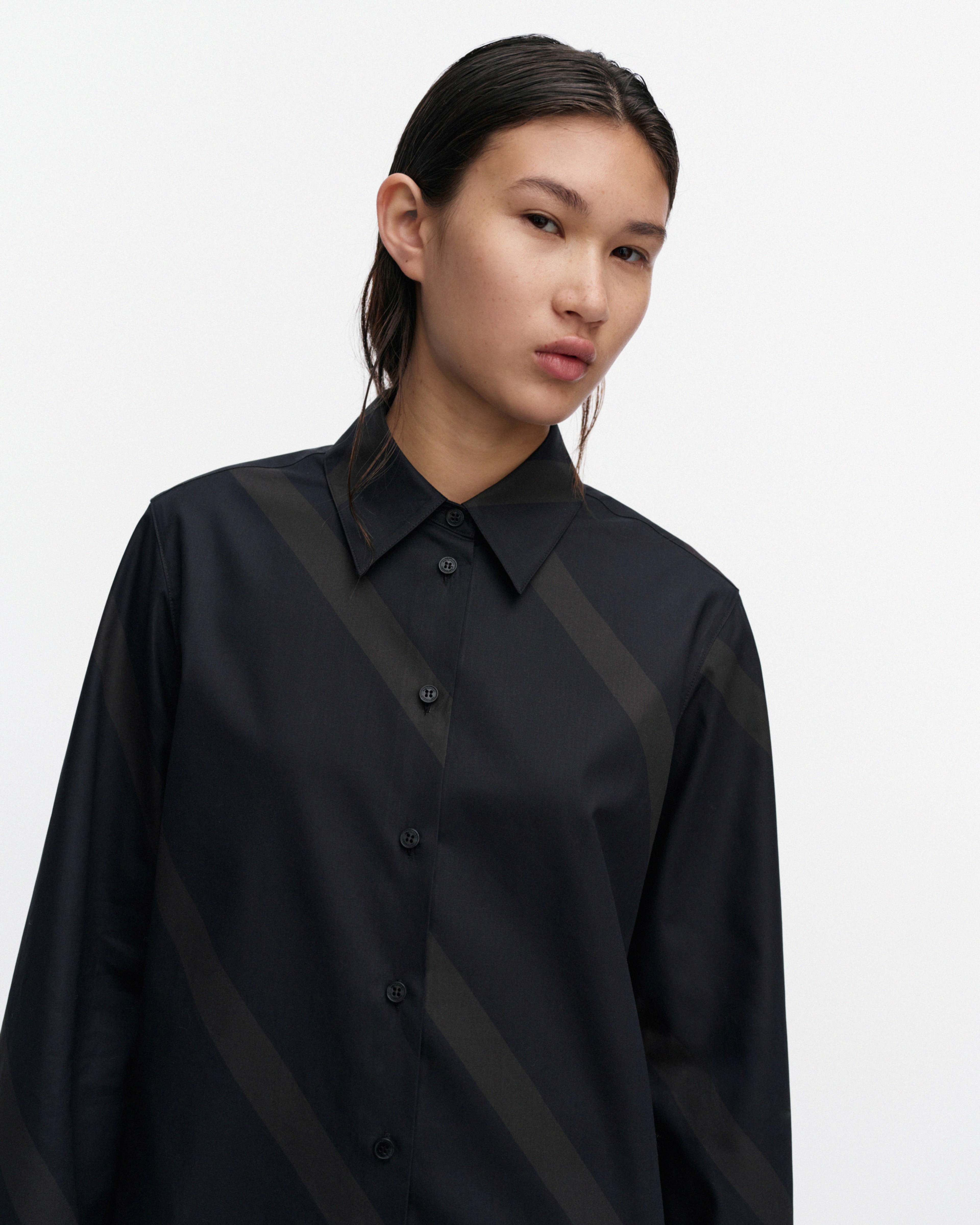 Autio Basso, Dress, black, dark grey,