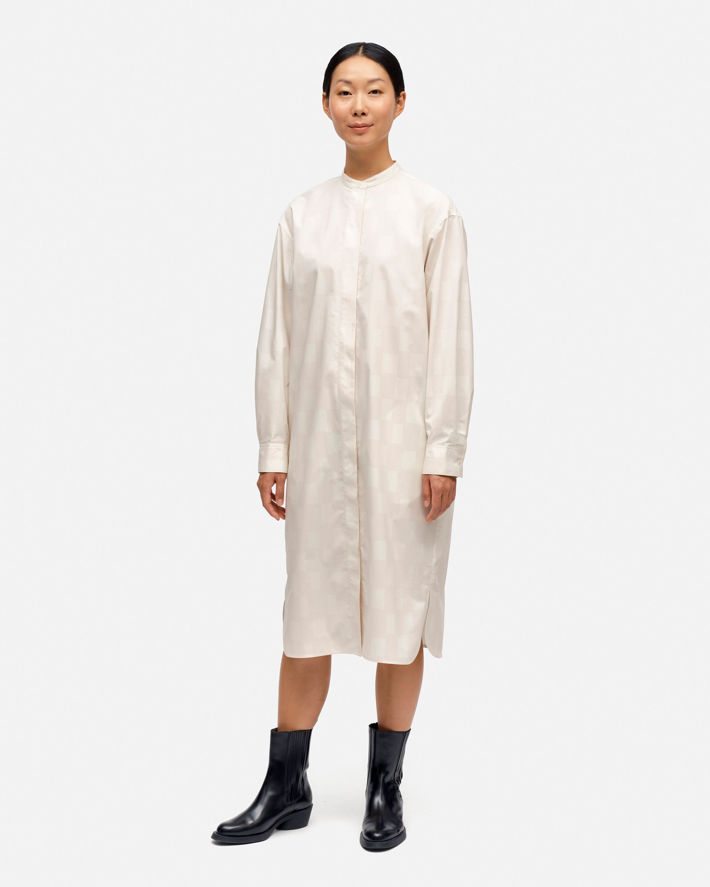 Olafia Iso Noppa Cotton shirtdress