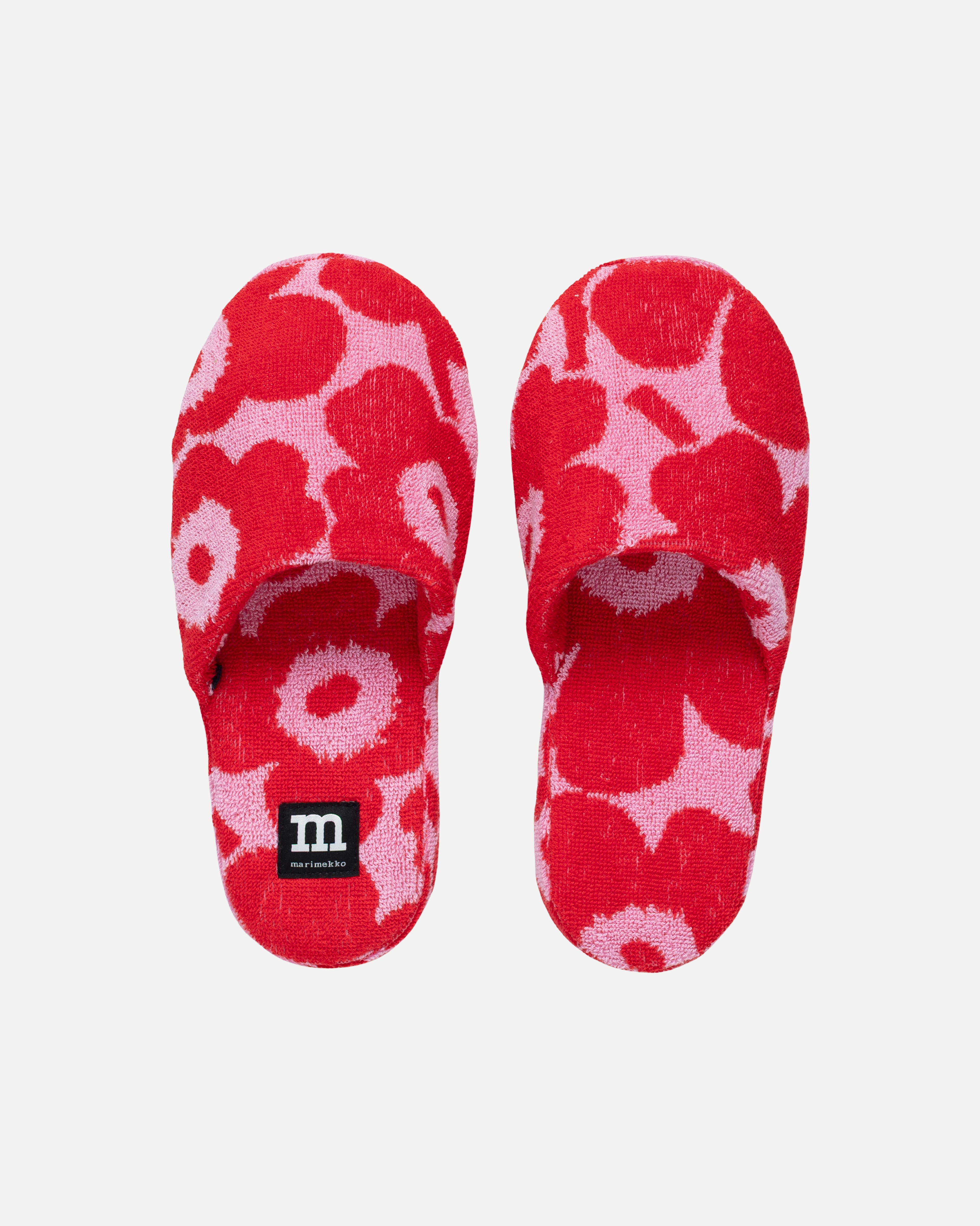 Mini Unikko, Slippers, pink,red,