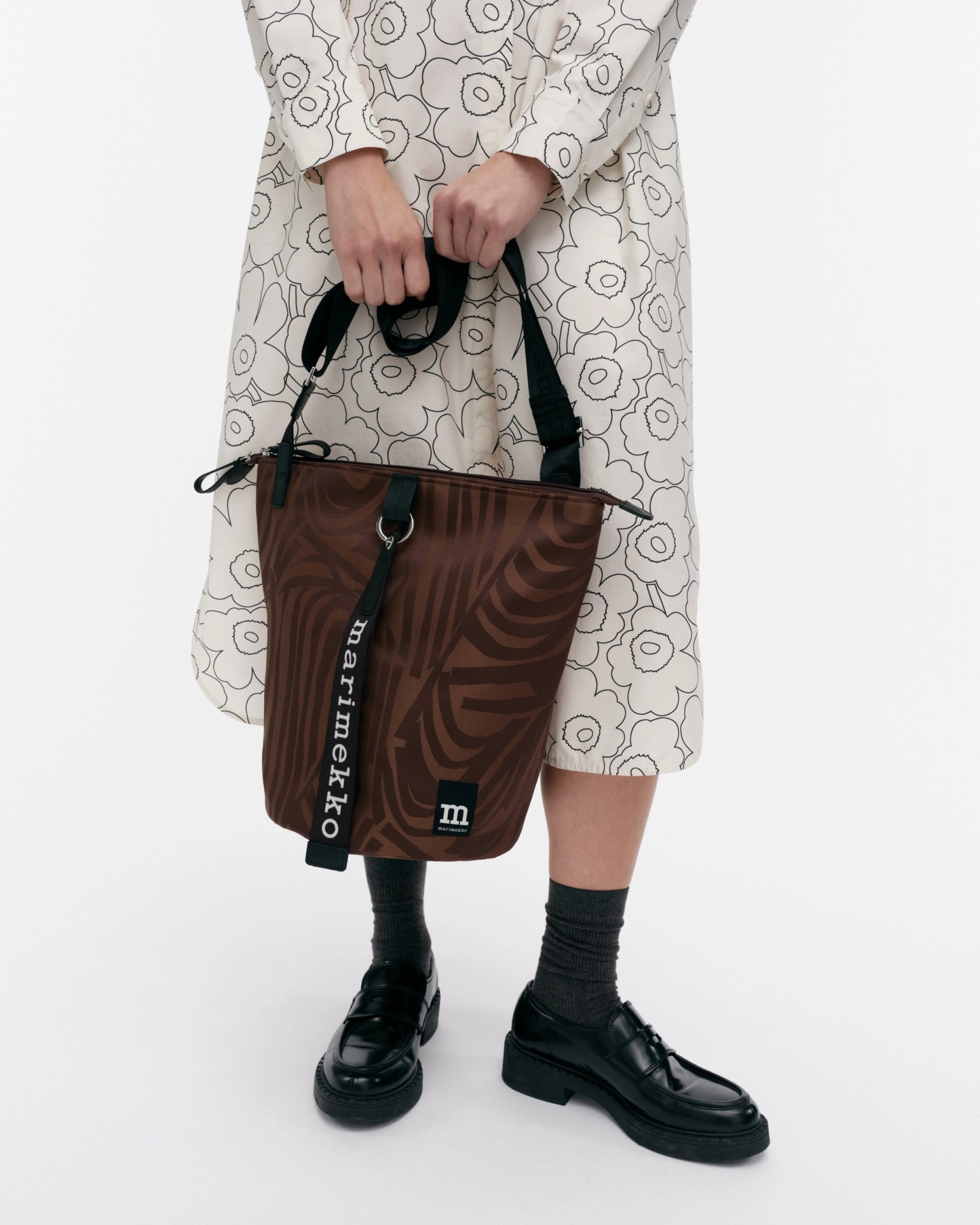 All Day Bucket Jokuraita, Shoulderbag, brown, dark brown,