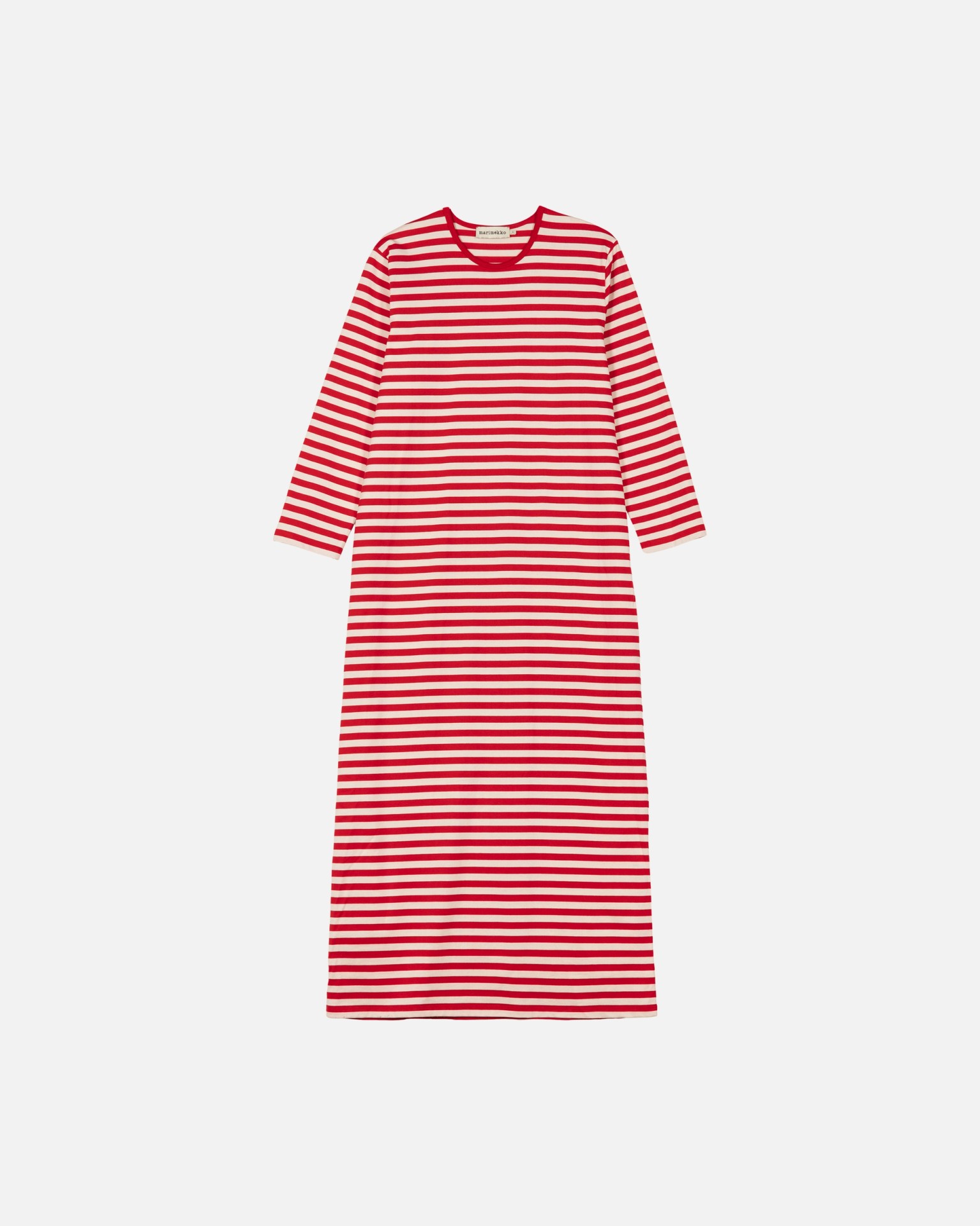 Katju Tasaraita, Nightgown, red, off white,